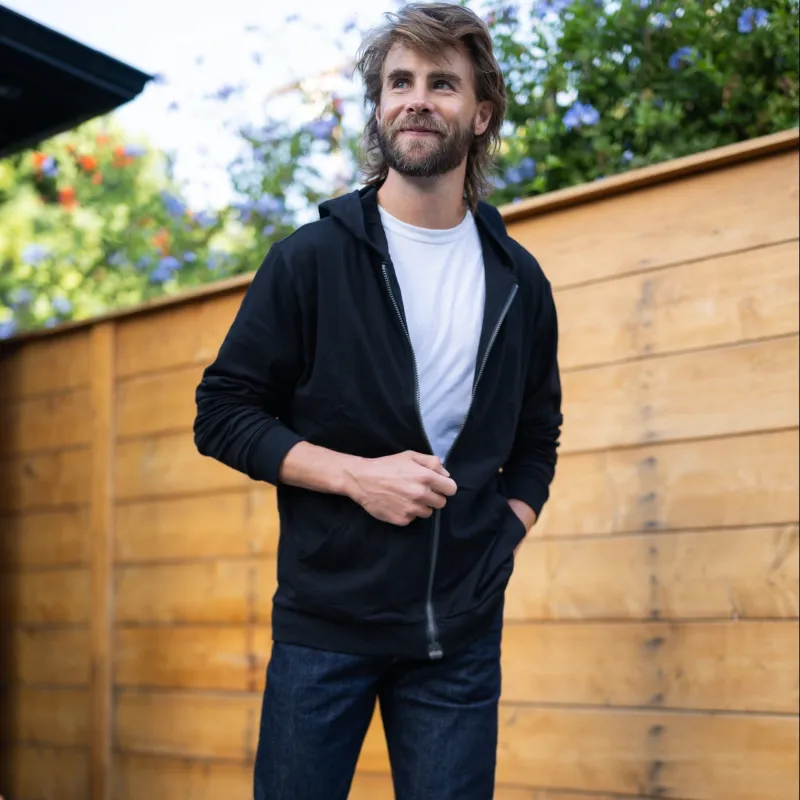 HoodEase™: The Magnetic Zip-Up Hoodie sold by Joe & Bella