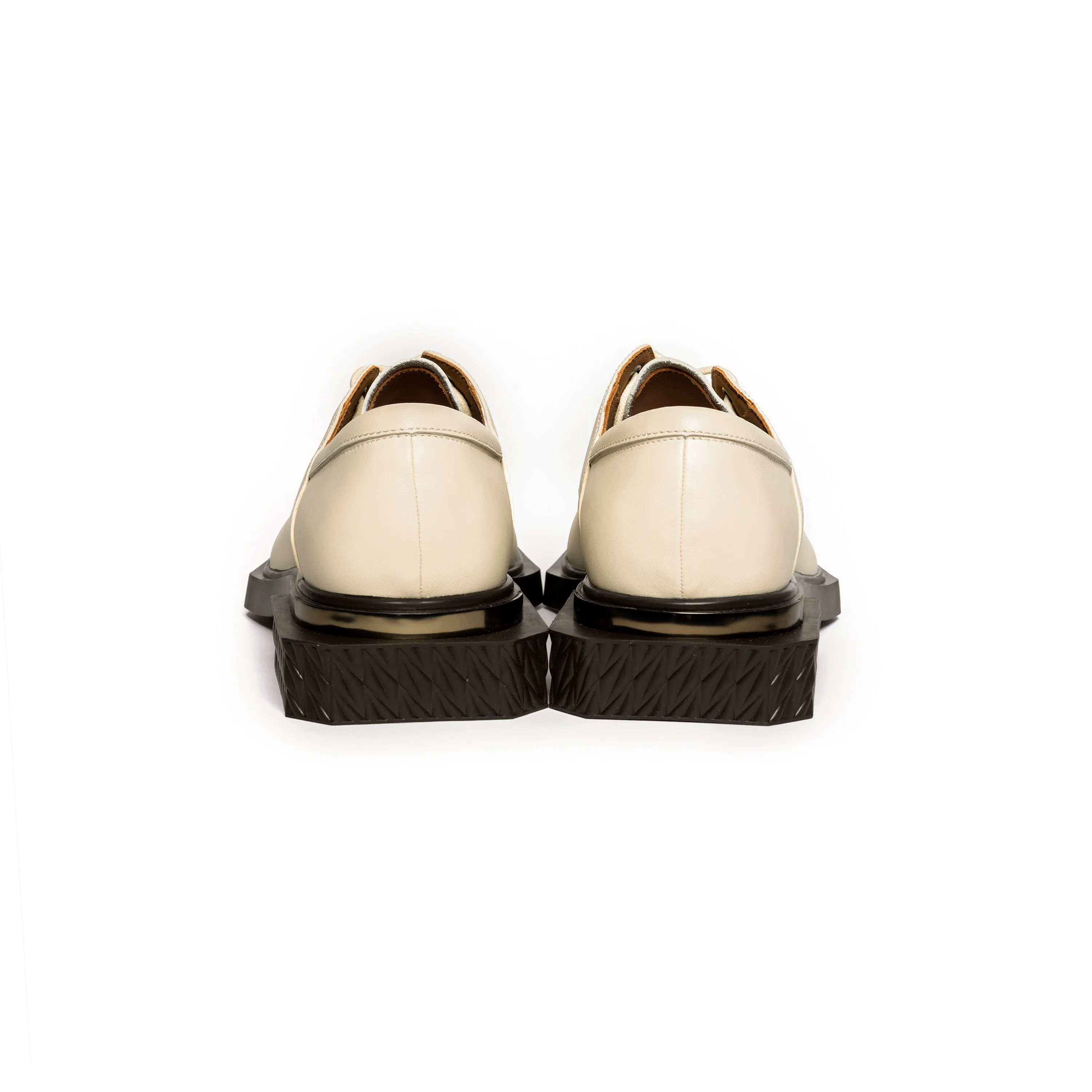 ADIEU BEING Leather Shoes in LIMESTONE sold by TWOGAA product image thumbnail 5