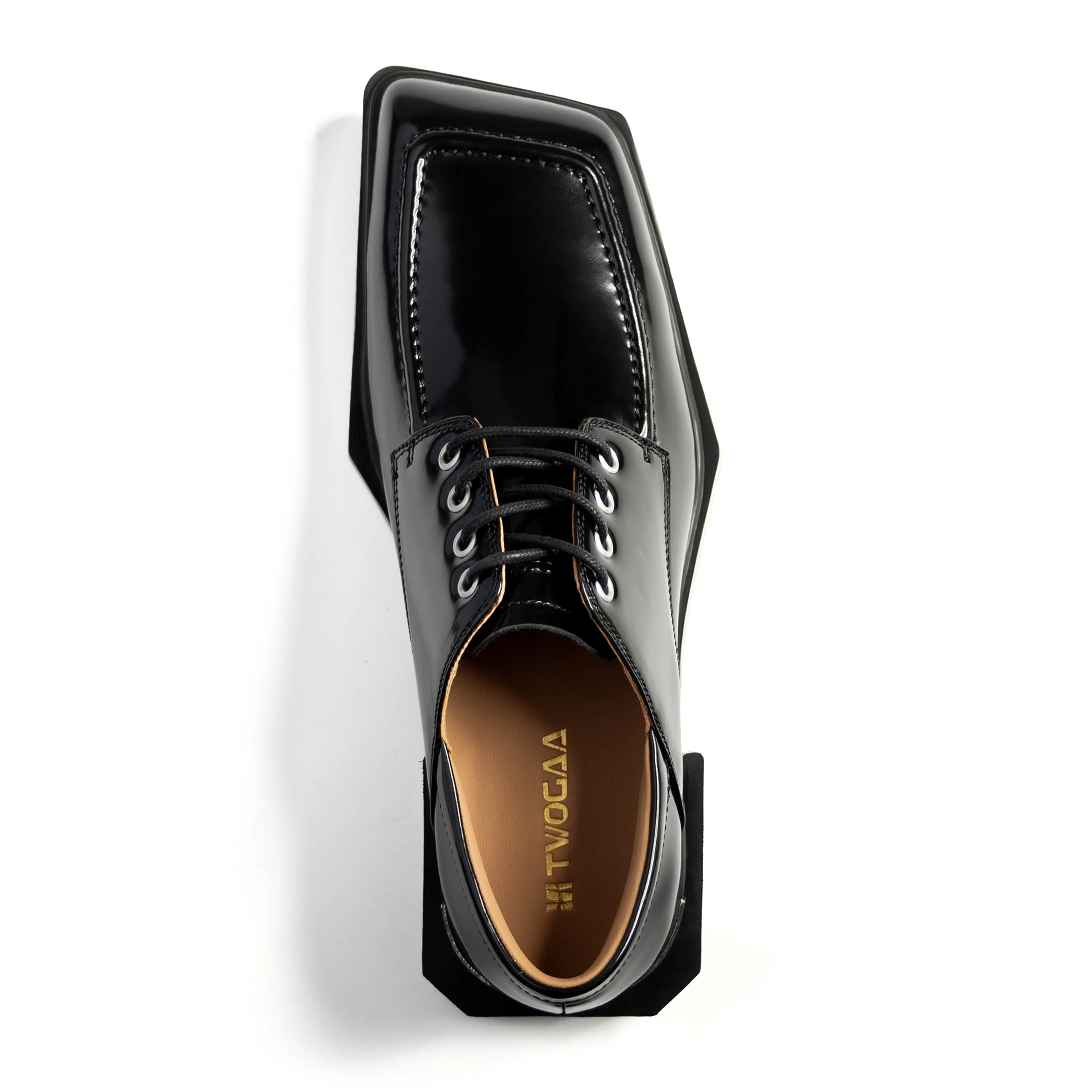 ADIEU BEING Leather Shoes in GRAPHITE sold by TWOGAA product image thumbnail 5