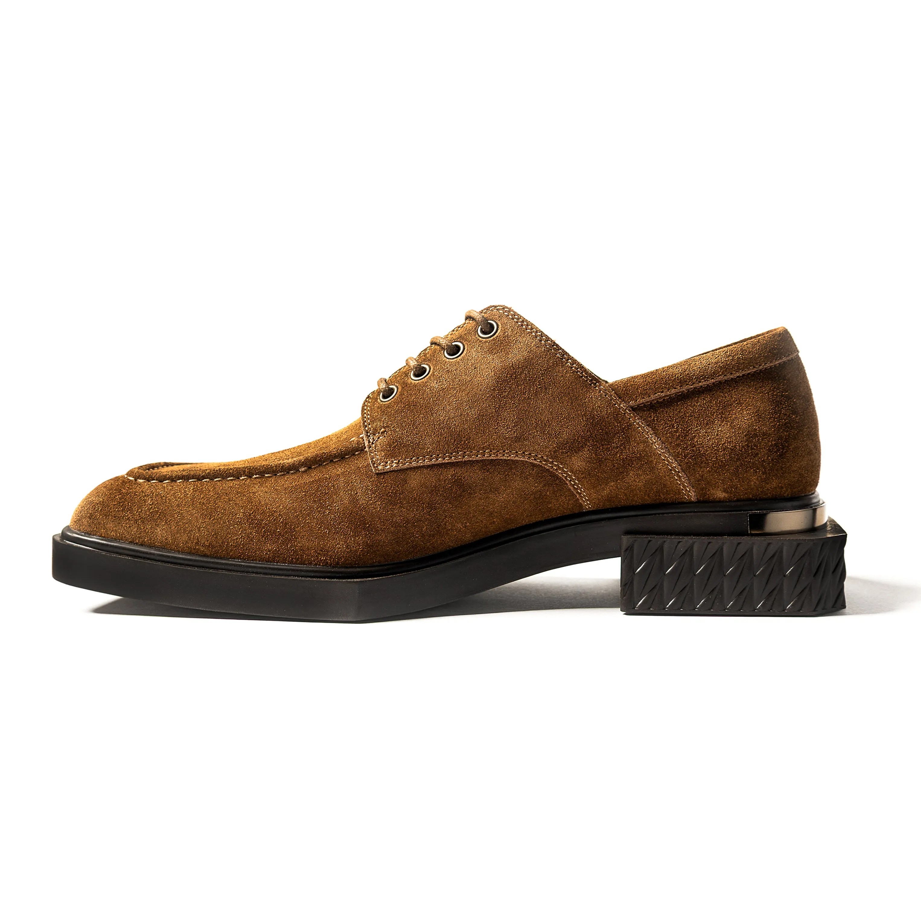 ADIEU BEING Suede Shoes in CLAY sold by TWOGAA product image thumbnail 4
