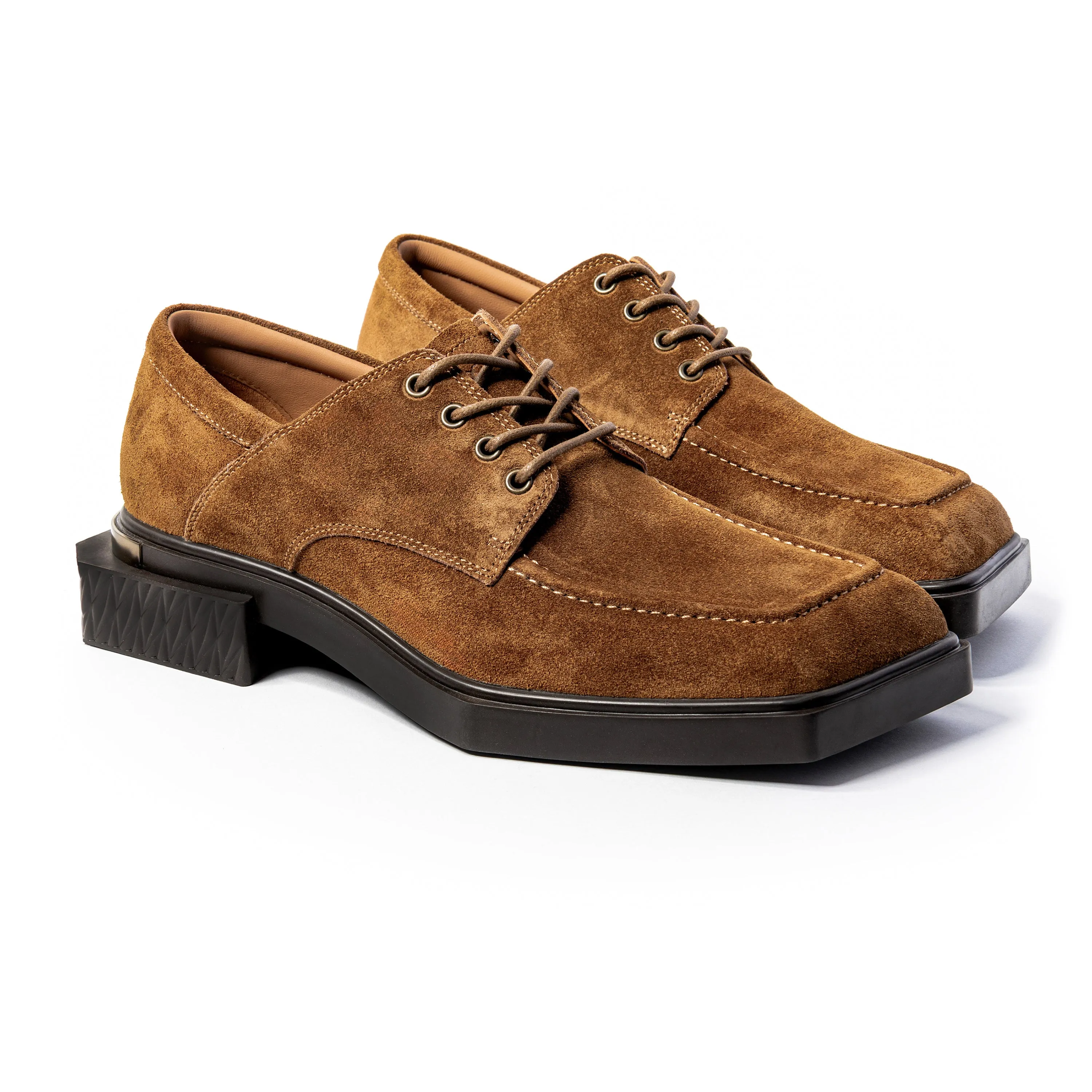 ADIEU BEING Suede Shoes in CLAY sold by TWOGAA product image thumbnail 2