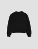 FLUTED COLLAR JUMPER | EXTRAFINE MERINO WOOL | BLACK sold by Margaret Howell