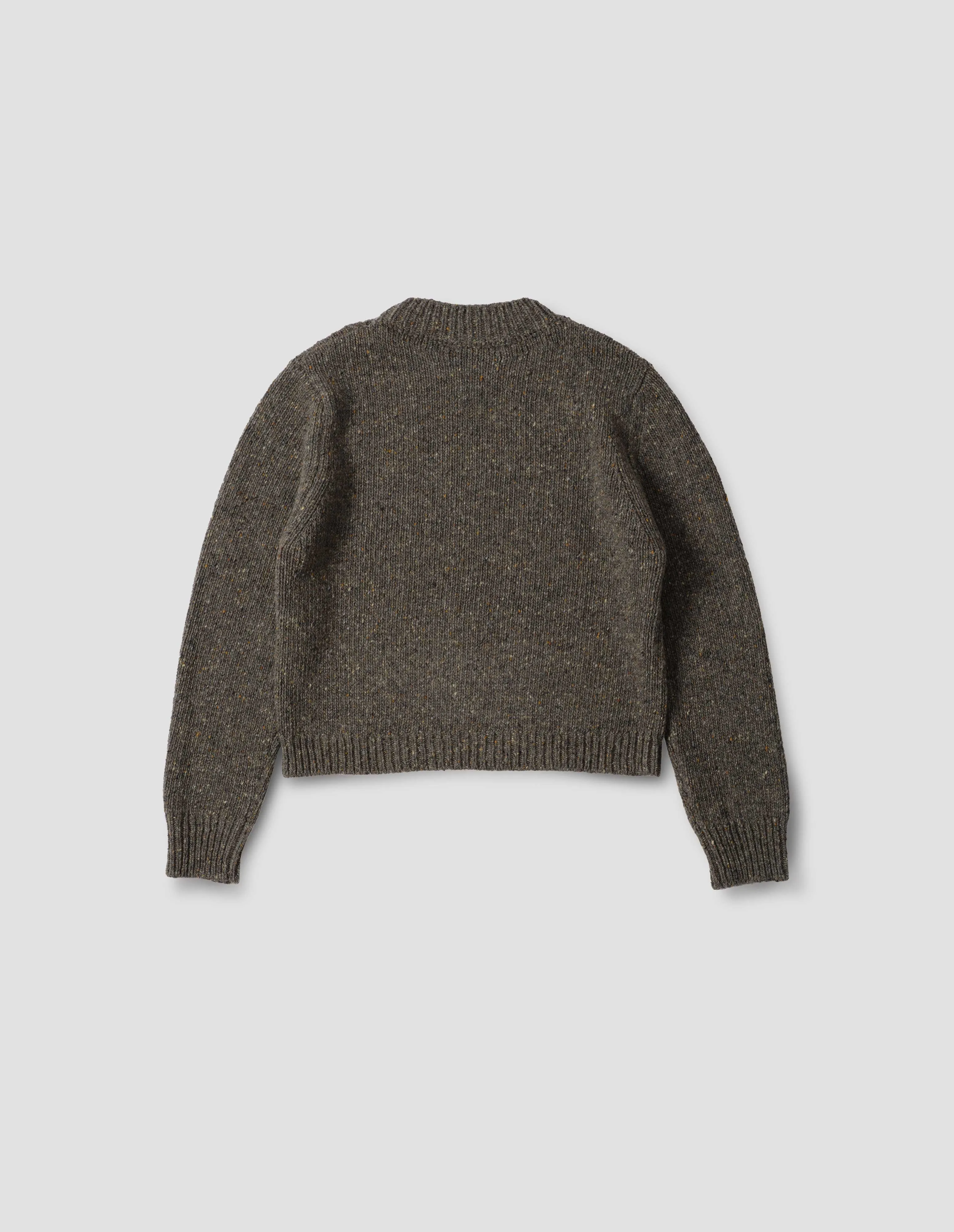 DONEGAL CREW NECK | DONEGAL MERINO | BRACKEN sold by Margaret Howell product image thumbnail 5