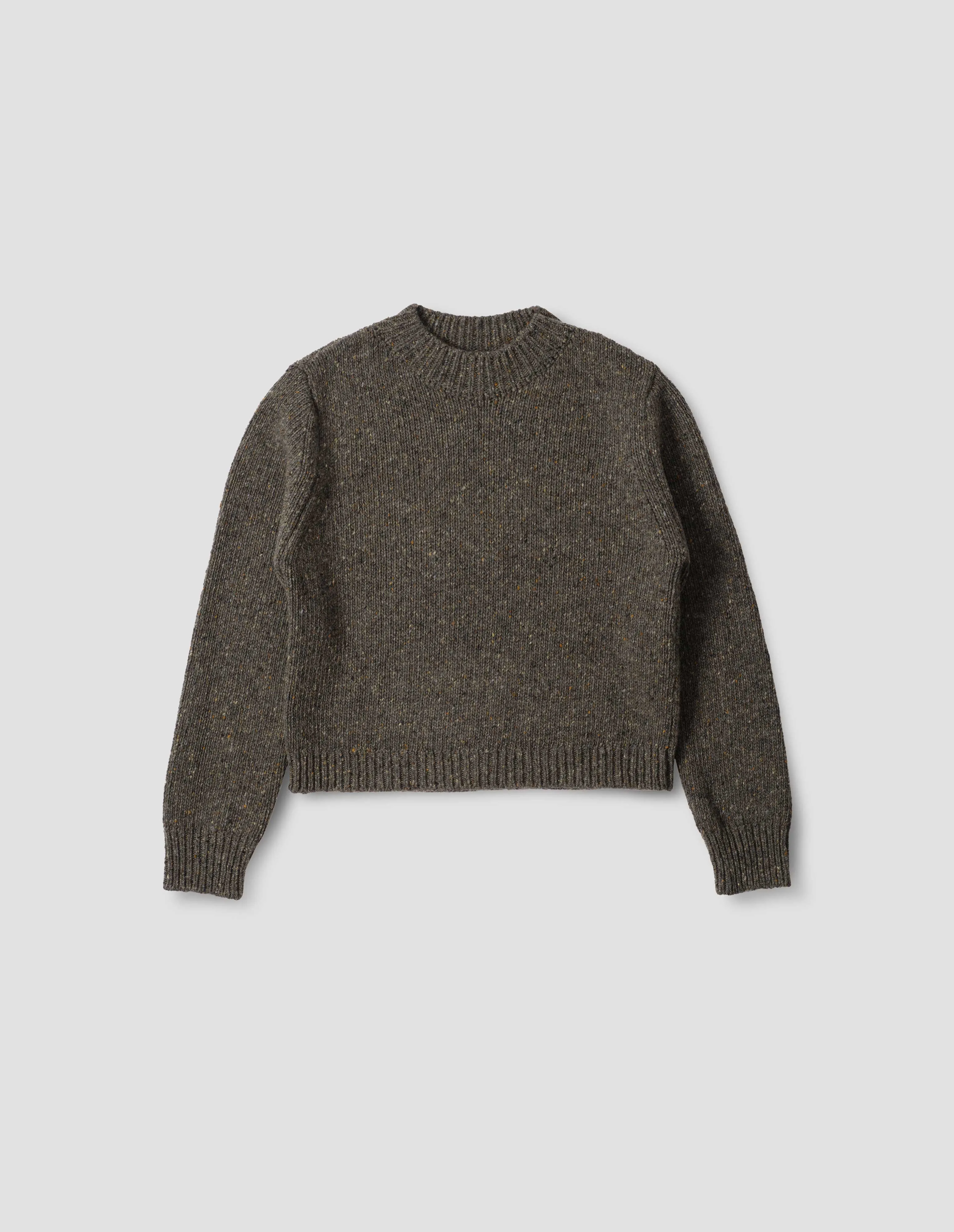 DONEGAL CREW NECK | DONEGAL MERINO | BRACKEN sold by Margaret Howell product image thumbnail 4