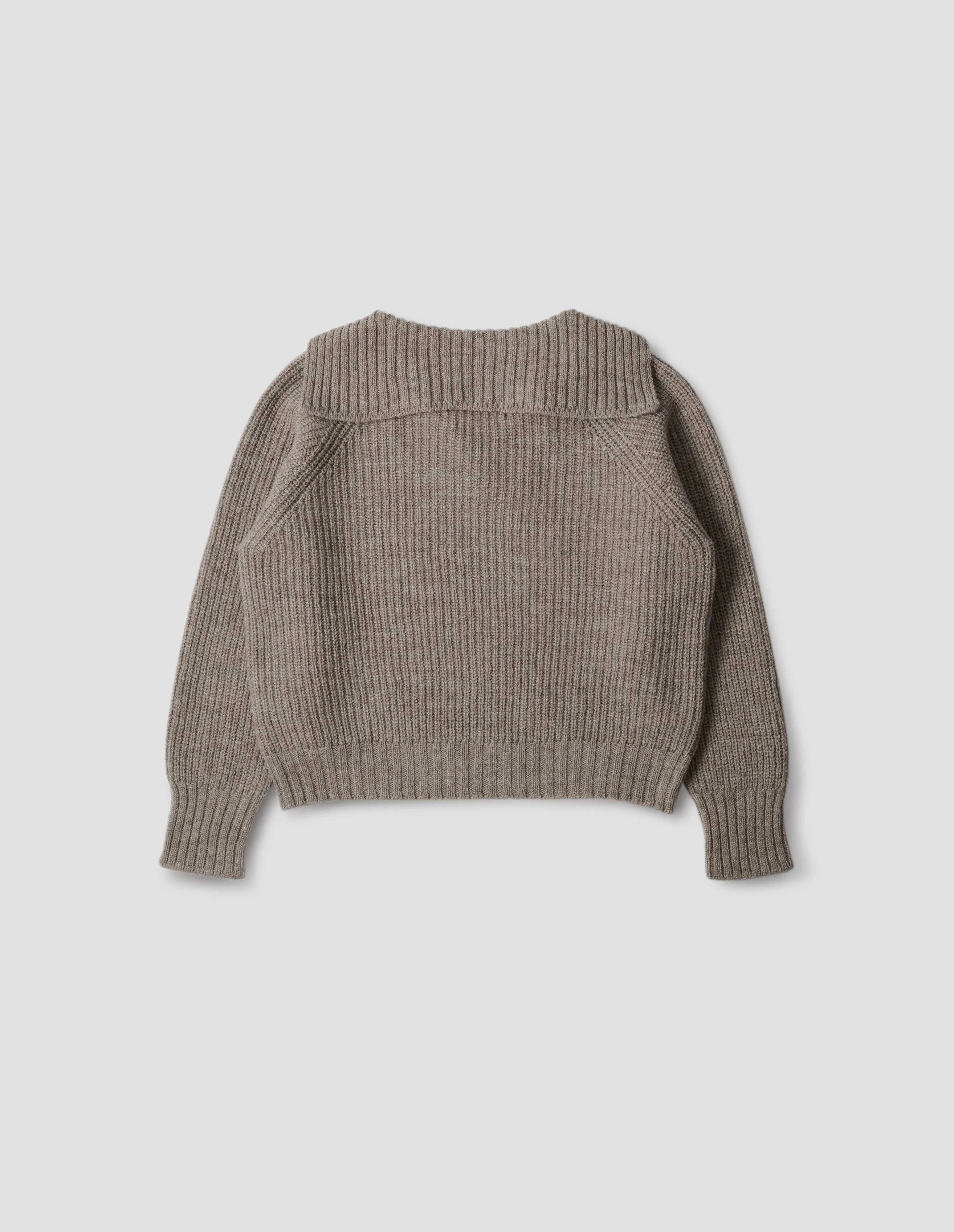 MHL. CHUNKY SAILOR COLLAR | BRITISH MERINO | NATURAL sold by Margaret Howell product image thumbnail 5