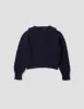 MHL. CHUNKY SAILOR COLLAR | BRITISH MERINO | DARK NAVY sold by Margaret Howell