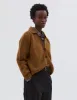 MHL. COLLARED CARDIGAN | VIRGIN WOOL | OCHRE sold by Margaret Howell