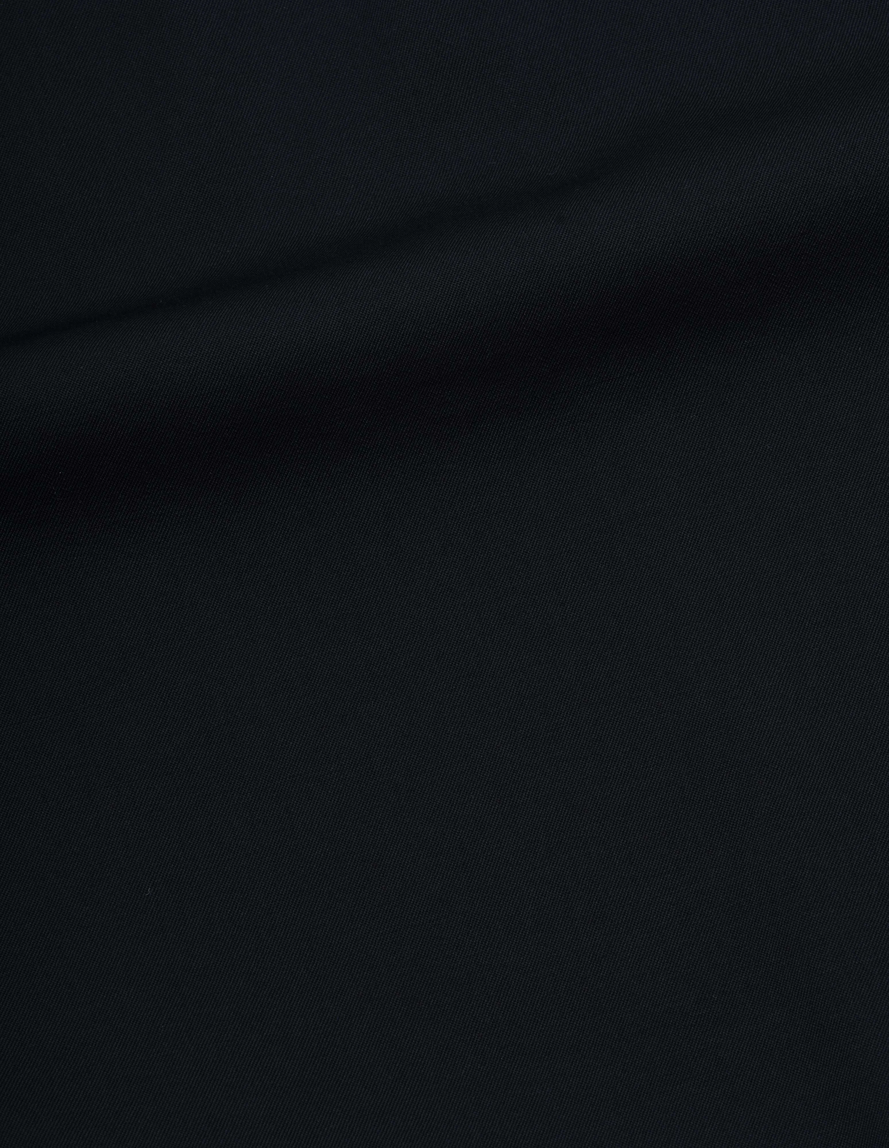 KICK PLEAT SKIRT | FLUID WOOL TWILL | BLACK sold by Margaret Howell product image thumbnail 5