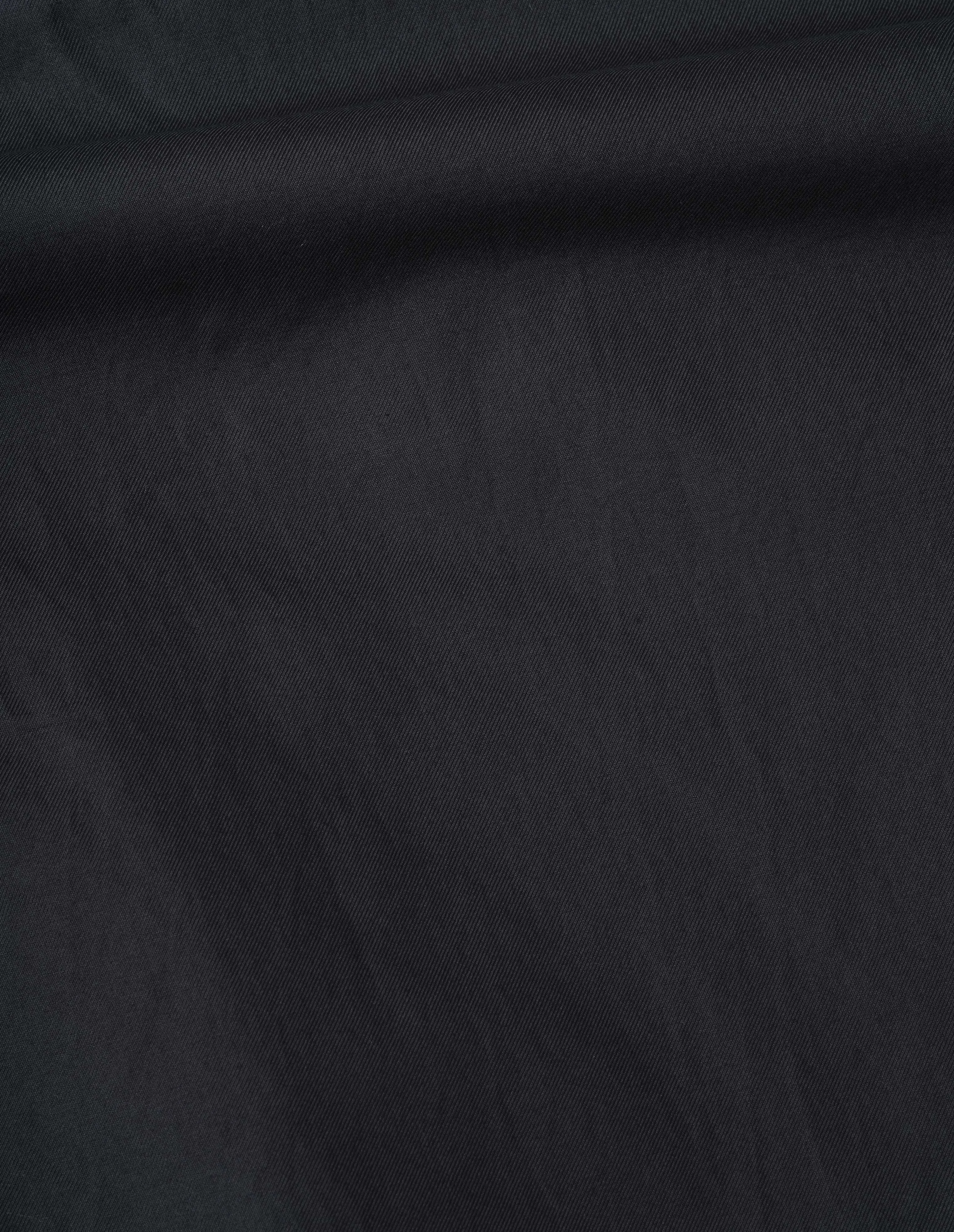 MHL. COLLARLESS SWING DRESS | TUMBLED COTTON CANVAS | EBONY sold by Margaret Howell product image thumbnail 5