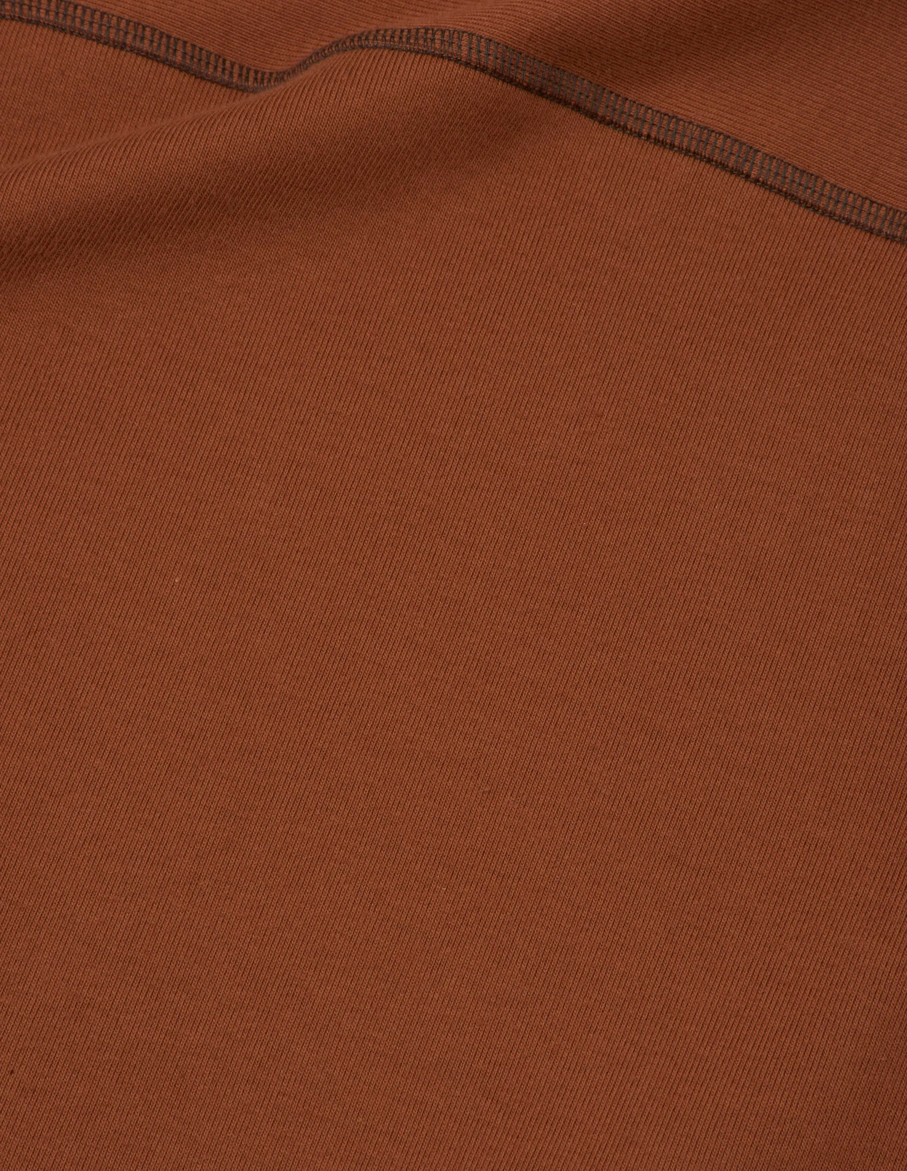 MHL. YOKE SEAM DRESS | HEAVY COTTON RIB | CAYENNE sold by Margaret Howell product image thumbnail 5