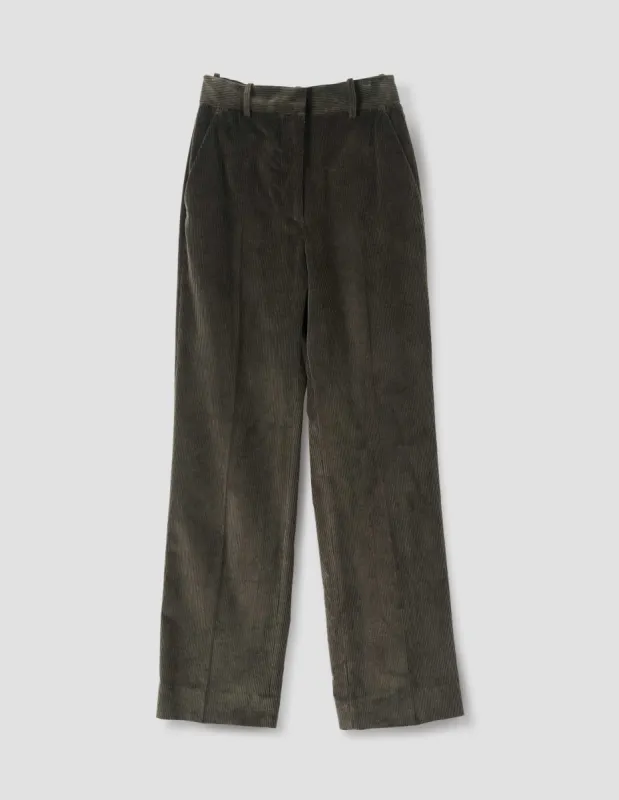 UNIFORM TROUSER | 8 WALE COTTON CORDUROY
 | MOLE sold by Margaret Howell