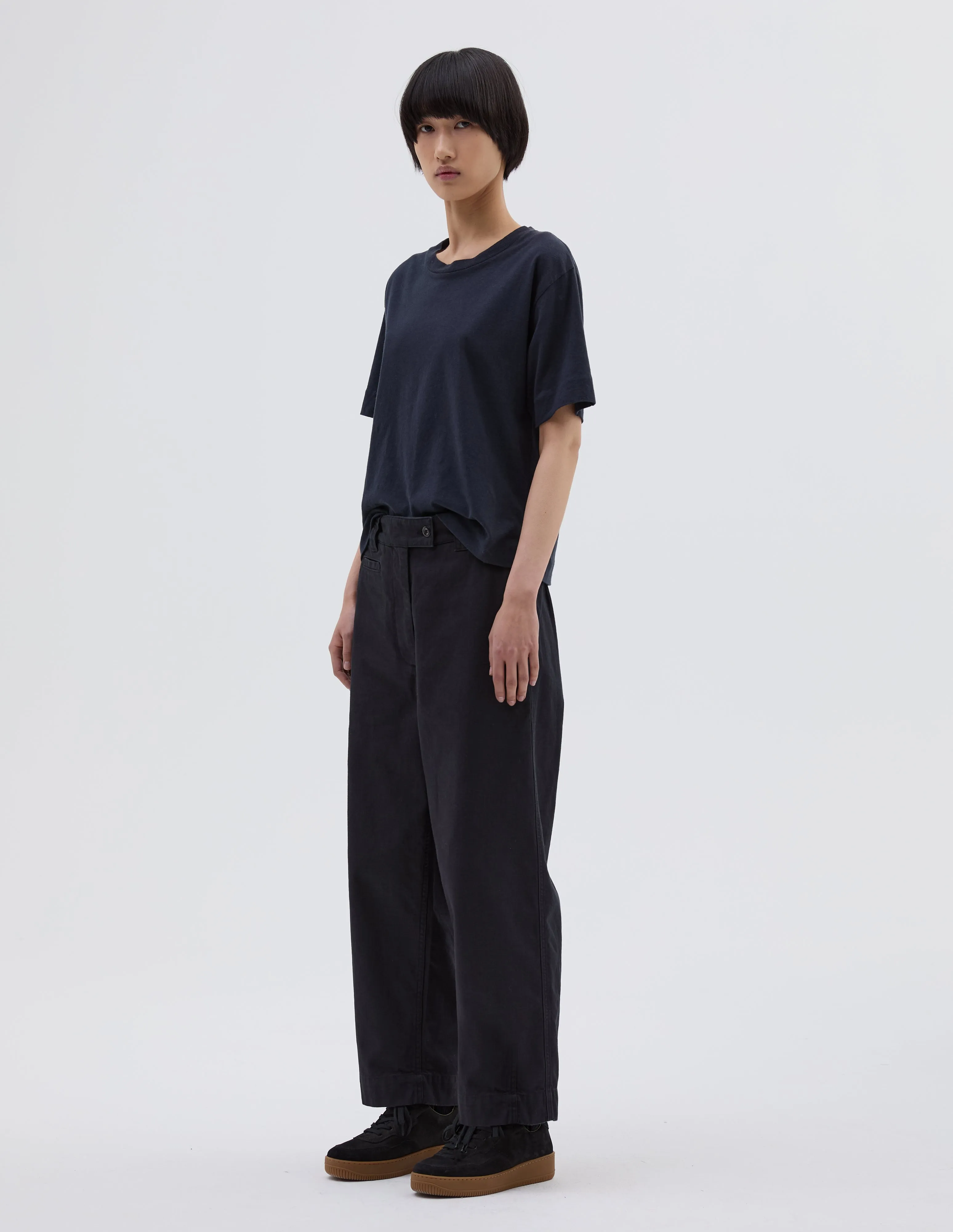 MHL. CARPENTERS TROUSER | INDIGO TWILL | INDIGO sold by Margaret Howell product image thumbnail 2
