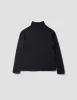 MIZUNO THERMAL FUNNEL NECK | BREATH THERMO WOOL JERSEY | BLACK sold by Margaret Howell