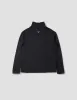 MIZUNO THERMAL FUNNEL NECK | BREATH THERMO WOOL JERSEY | BLACK sold by Margaret Howell