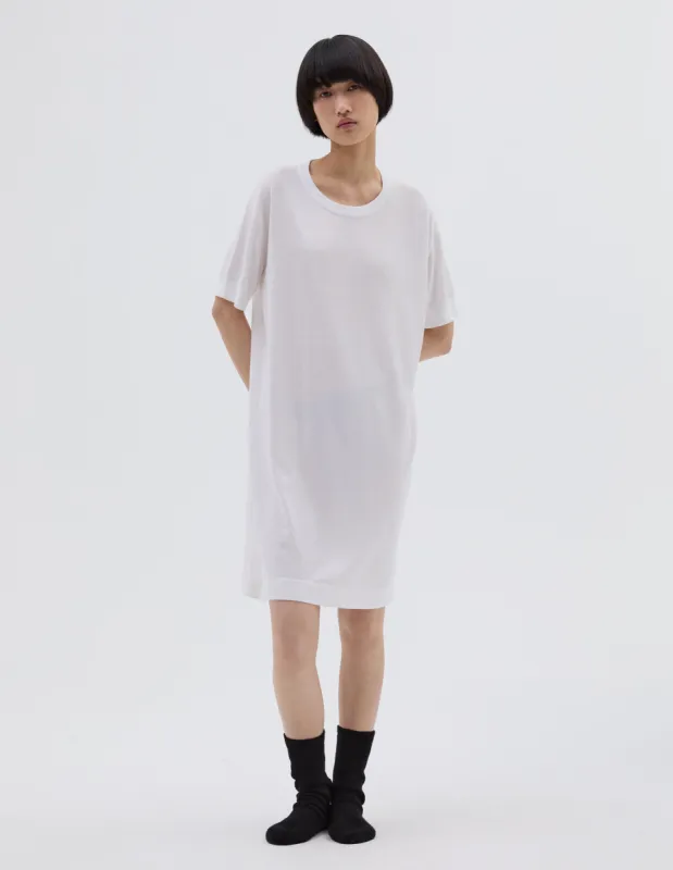 NIGHT T SHIRT | SEA ISLAND COTTON | WHITE sold by Margaret Howell