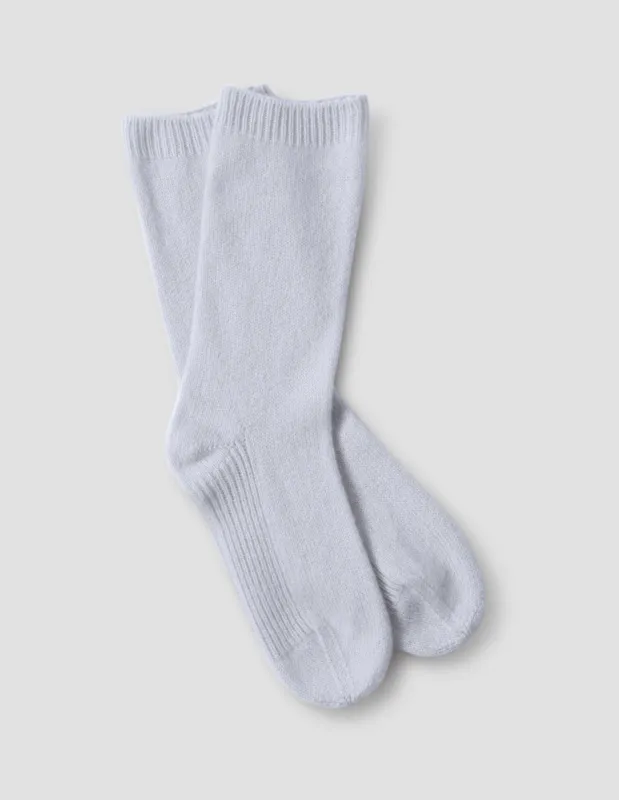 BED SOCK | MERINO CASHMERE | FEATHER sold by Margaret Howell