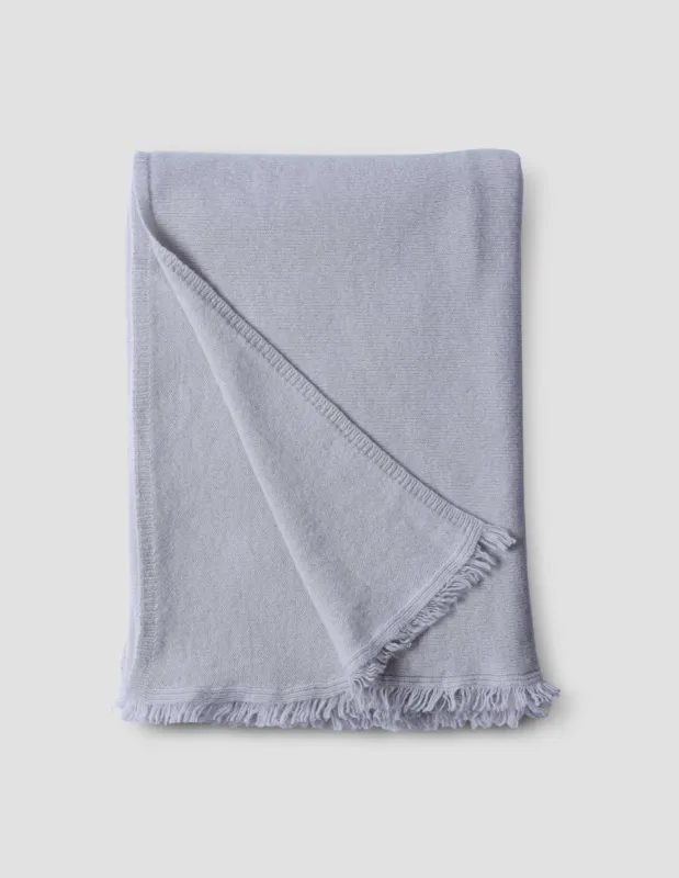 BED SHAWL | MERINO CASHMERE | FEATHER sold by Margaret Howell
