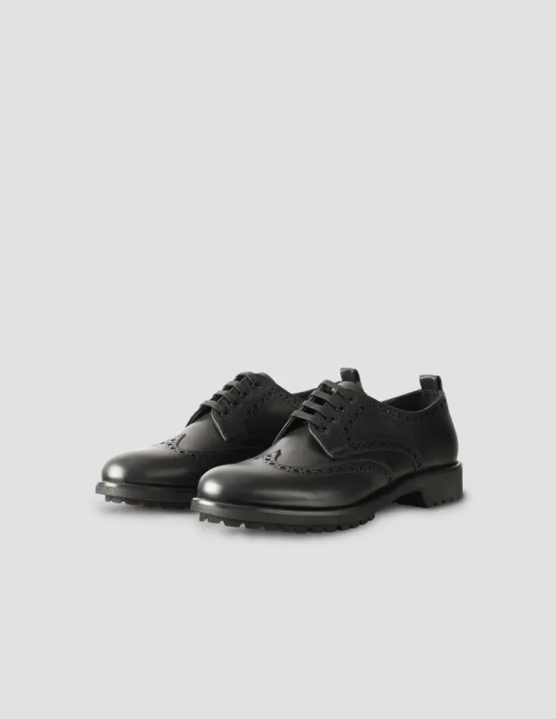 BROGUES | LEATHER | BLACK sold by Margaret Howell