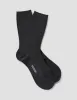 FULL RIB SOCK  | FINE MERINO | CHARCOAL sold by Margaret Howell