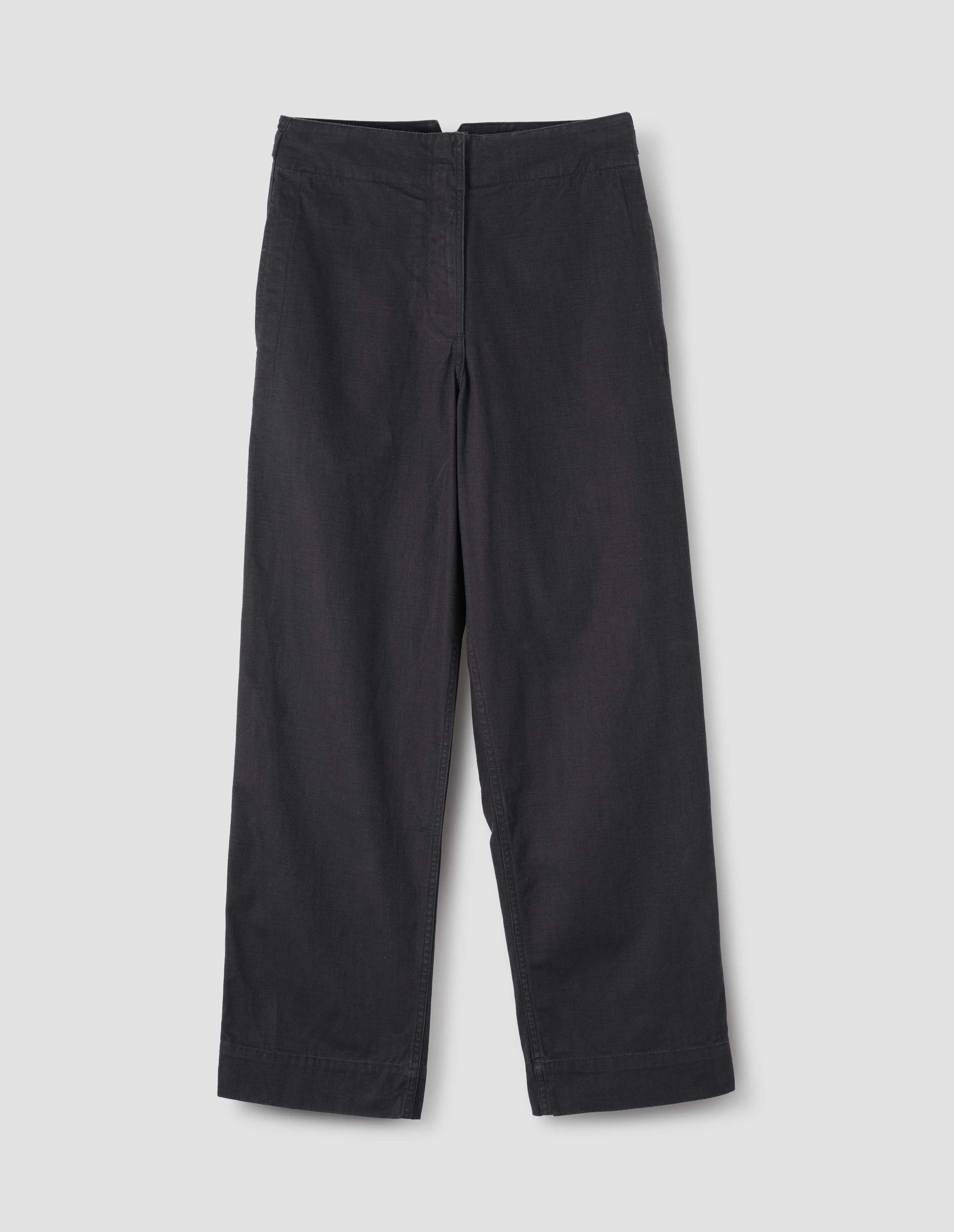MHL. NAVAL TROUSERS | INDIGO TWILL | INDIGO sold by Margaret Howell product image thumbnail 3