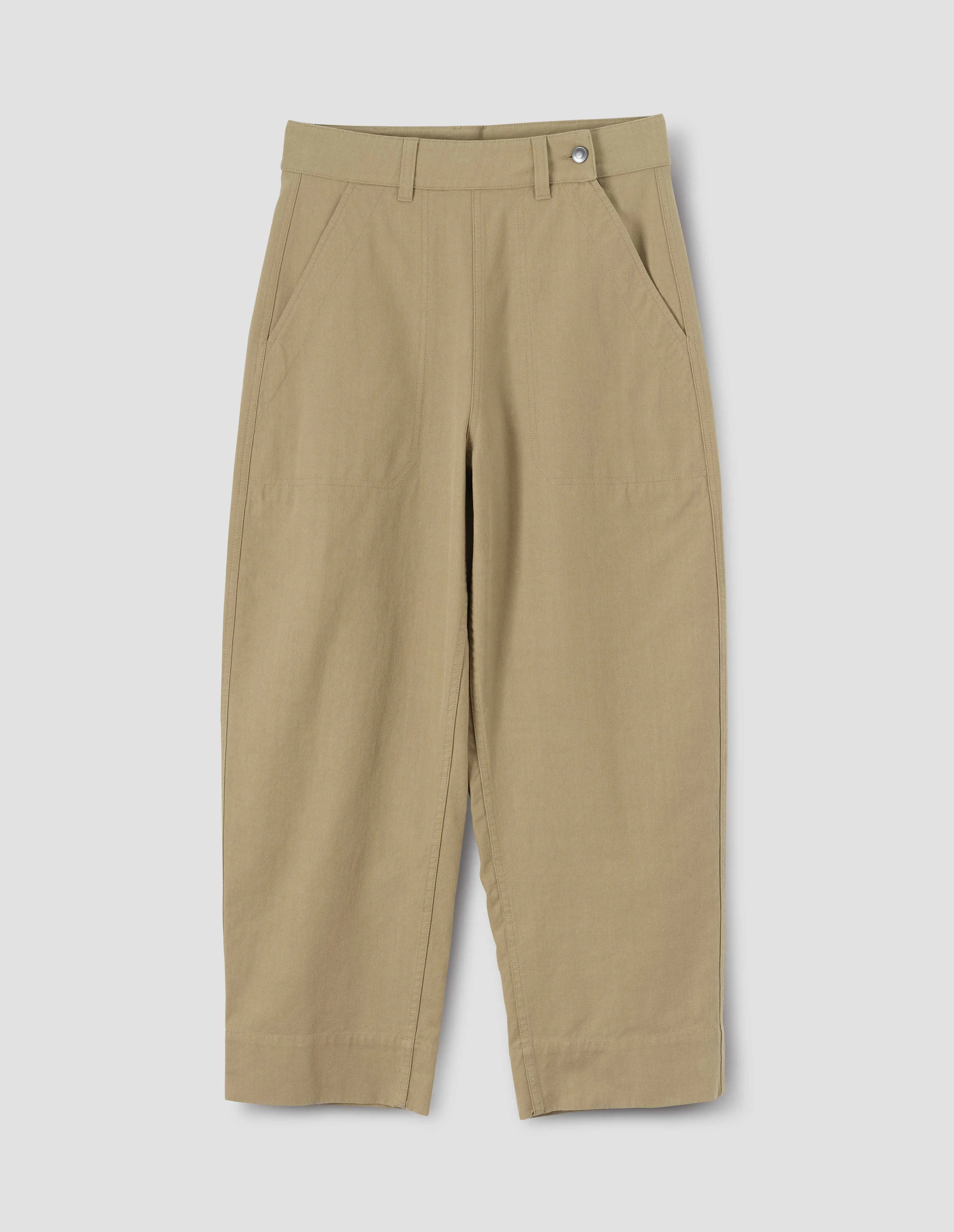 MHL. UTILITY TROUSERS | IRREGULAR COTTON DRILL | OAT sold by Margaret Howell product image thumbnail 3