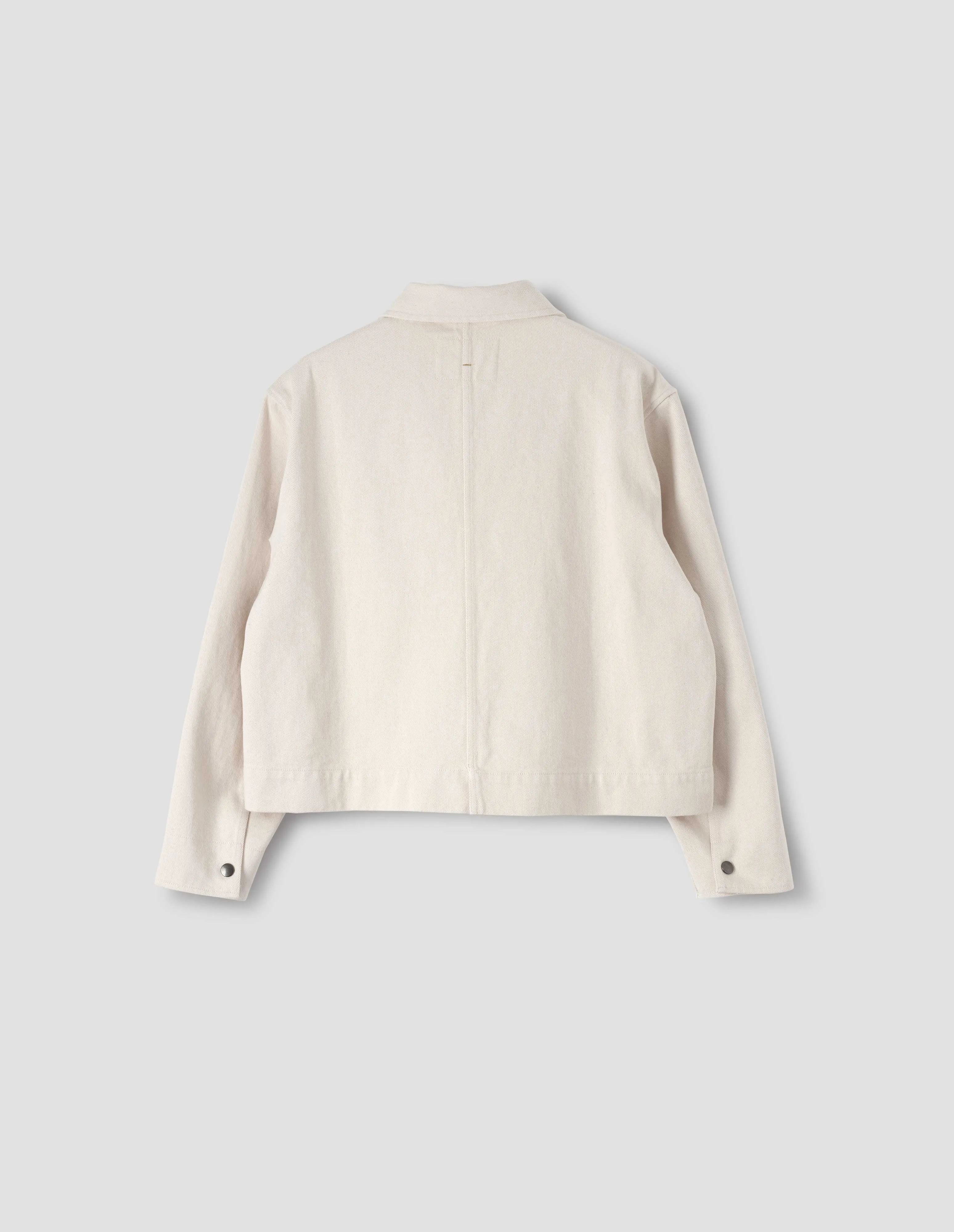 MHL. MECHANIC JACKET | NATURAL COTTON DENIM | NATURAL sold by Margaret Howell product image thumbnail 5