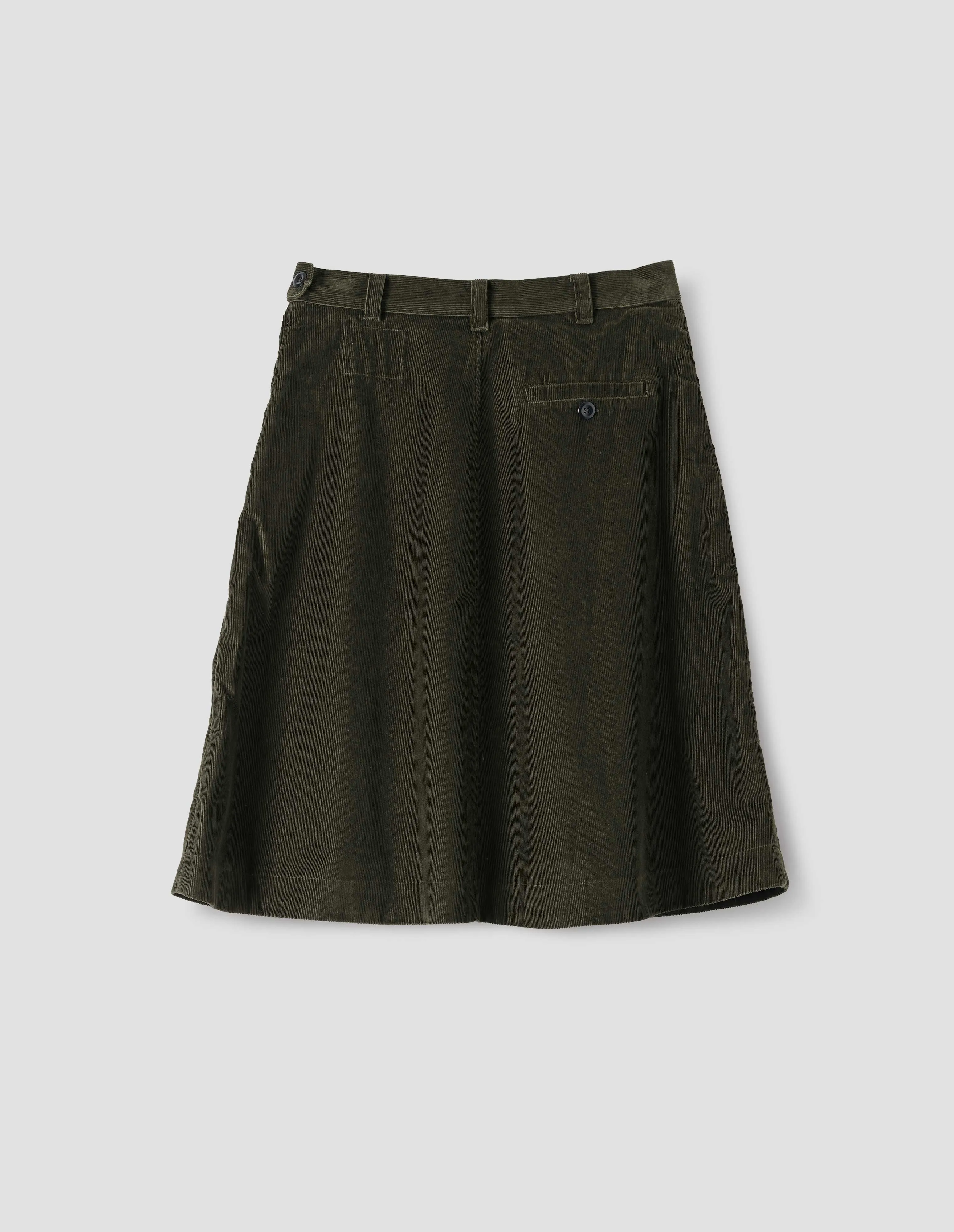 MHL. CIRCLE SKIRT | DRY COTTON NEEDLECORD
| FOREST sold by Margaret Howell product image thumbnail 4