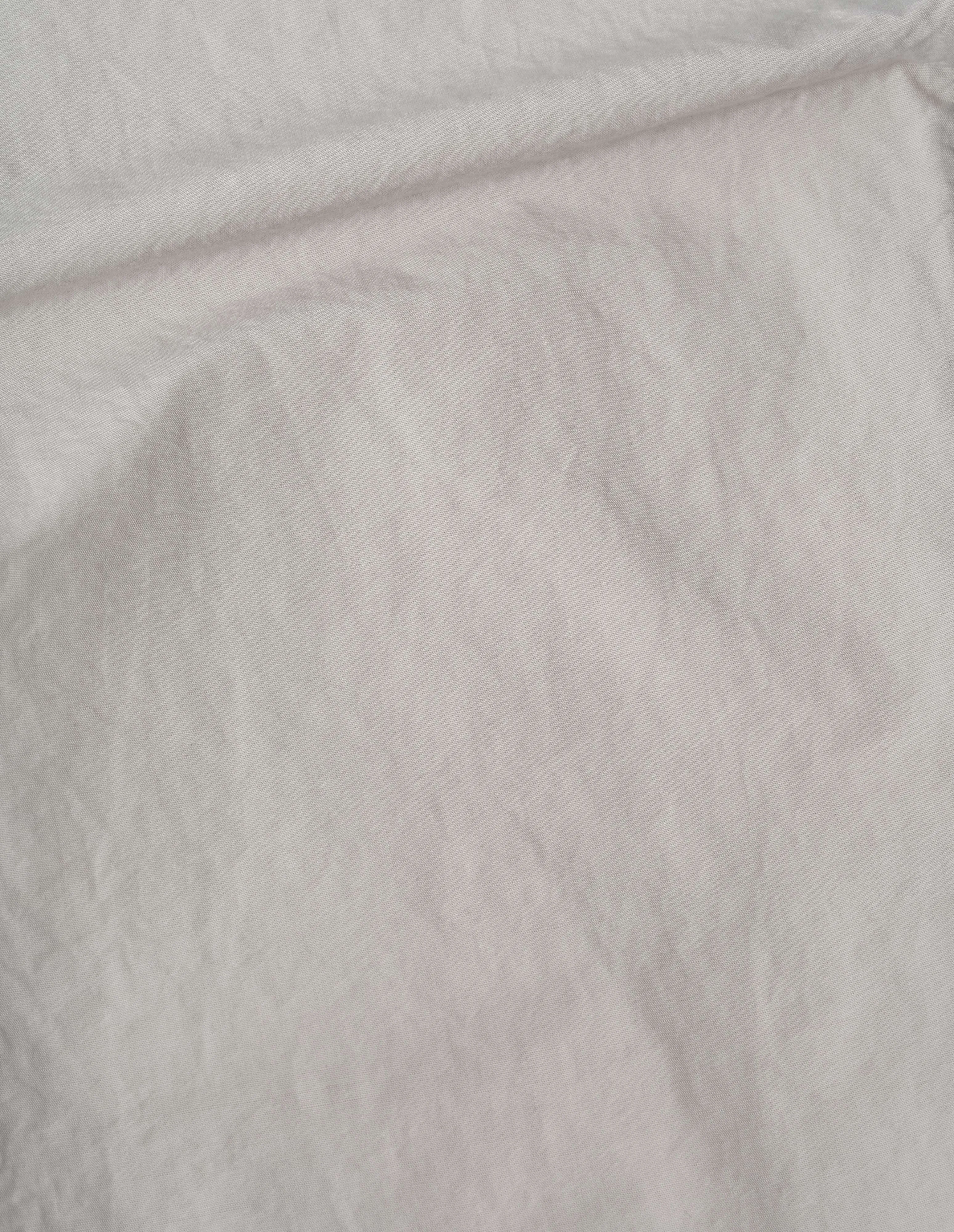 MHL. PLEATED CROP TROUSERS | DRY COTTON LINEN | PALE STONE sold by Margaret Howell product image thumbnail 5