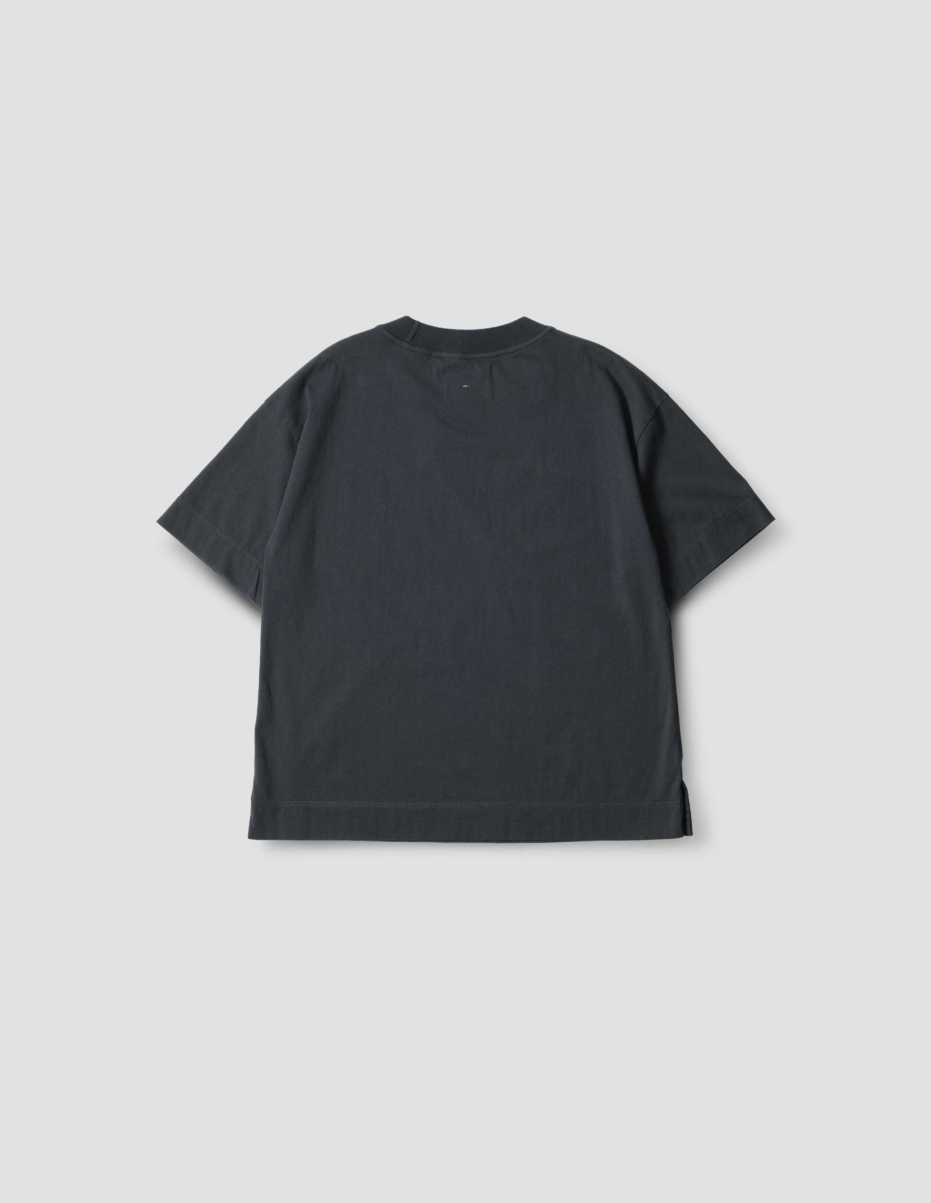 MHL. RELAXED T SHIRT | LIGHTWEIGHT DRY JERSEY | INK sold by Margaret Howell product image thumbnail 5