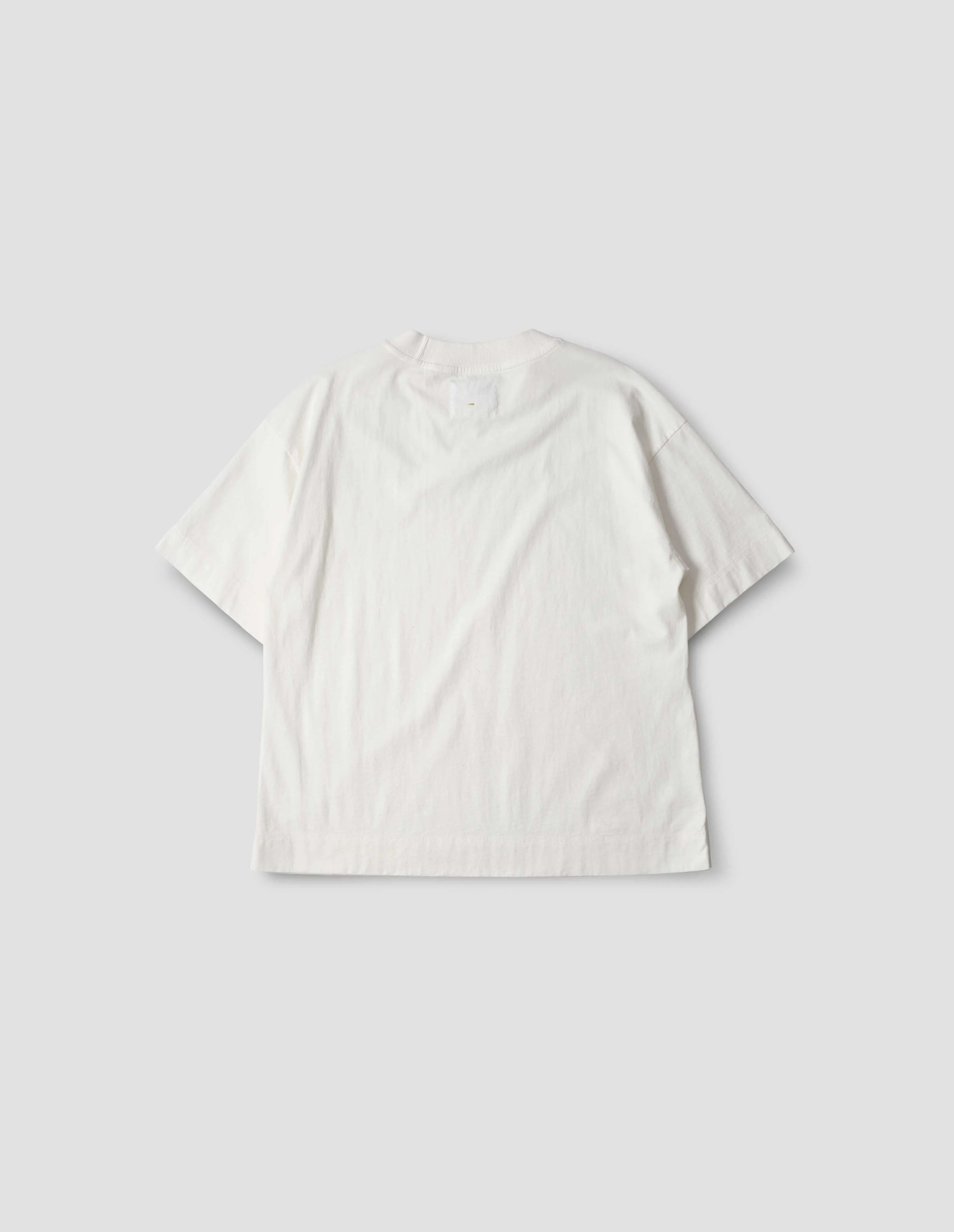 MHL. RELAXED T SHIRT | LIGHTWEIGHT DRY JERSEY | OFF WHITE sold by Margaret Howell product image thumbnail 5
