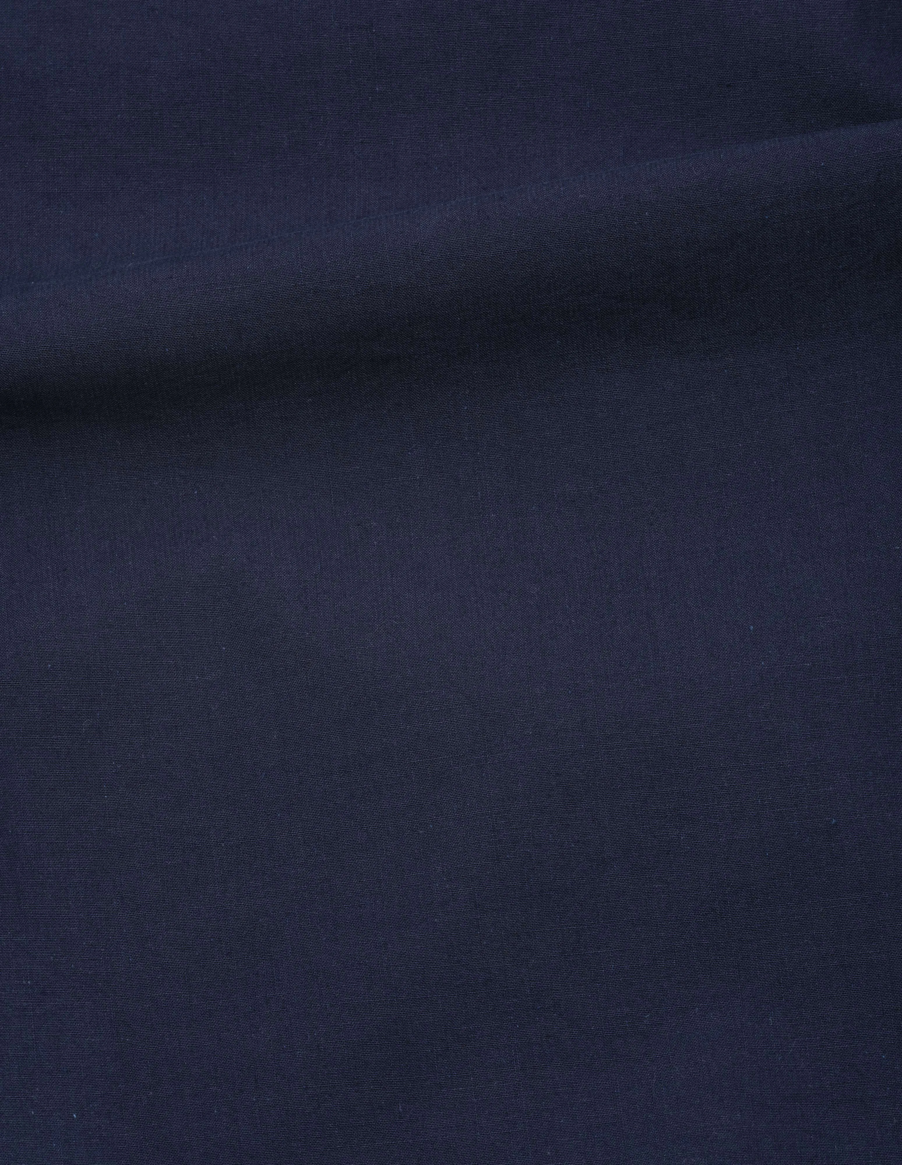 MHL. PATCH POCKET SKIRT | INDIGO COTTON PLAINWEAVE | INDIGO sold by Margaret Howell product image thumbnail 5