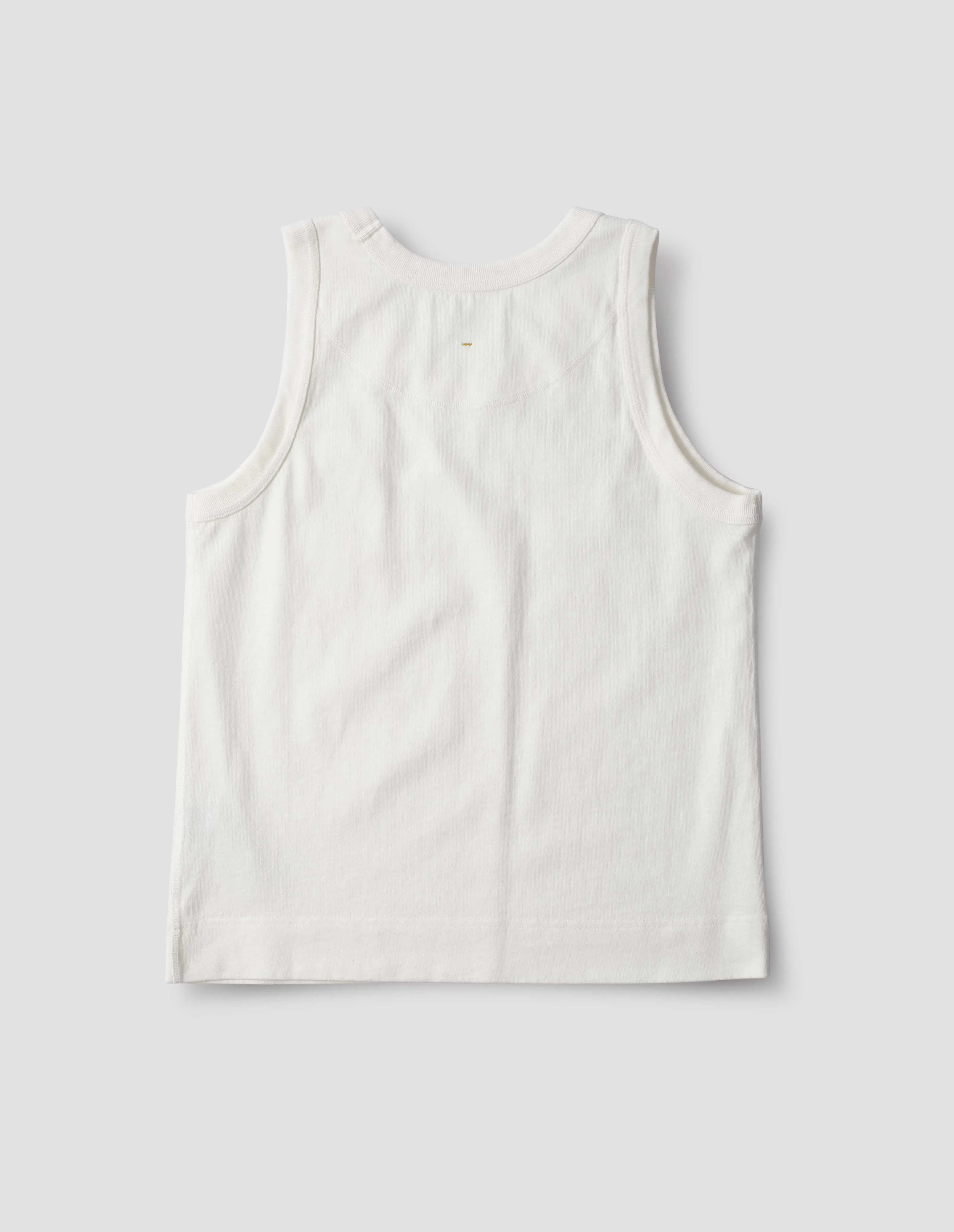 MHL. SURPLUS VEST | HEAVY COTTON JERSEY | OFF WHITE sold by Margaret Howell product image thumbnail 5