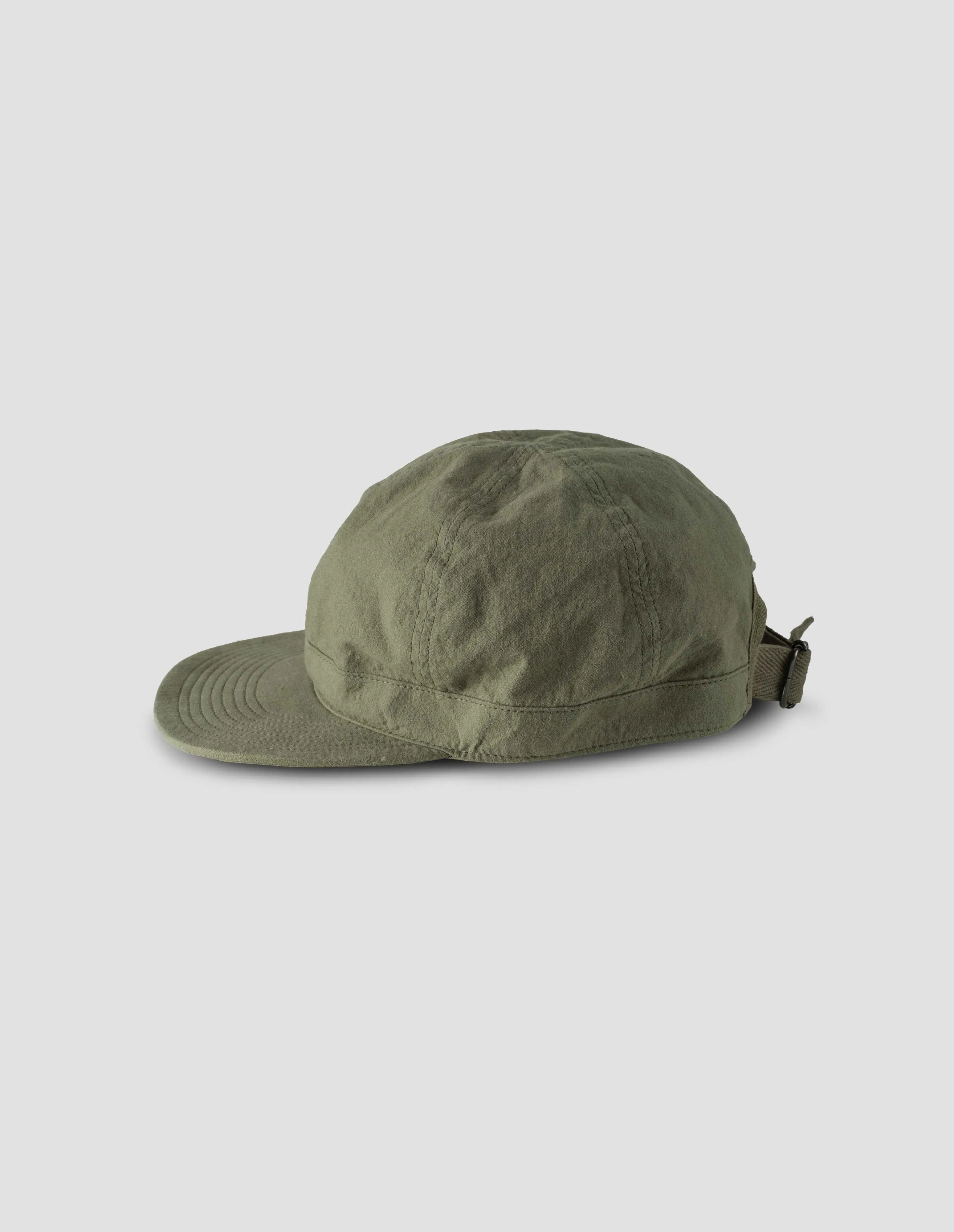 MHL. SOFT PEAK CAP | SOFT COTTON CANVAS | KHAKI sold by Margaret Howell