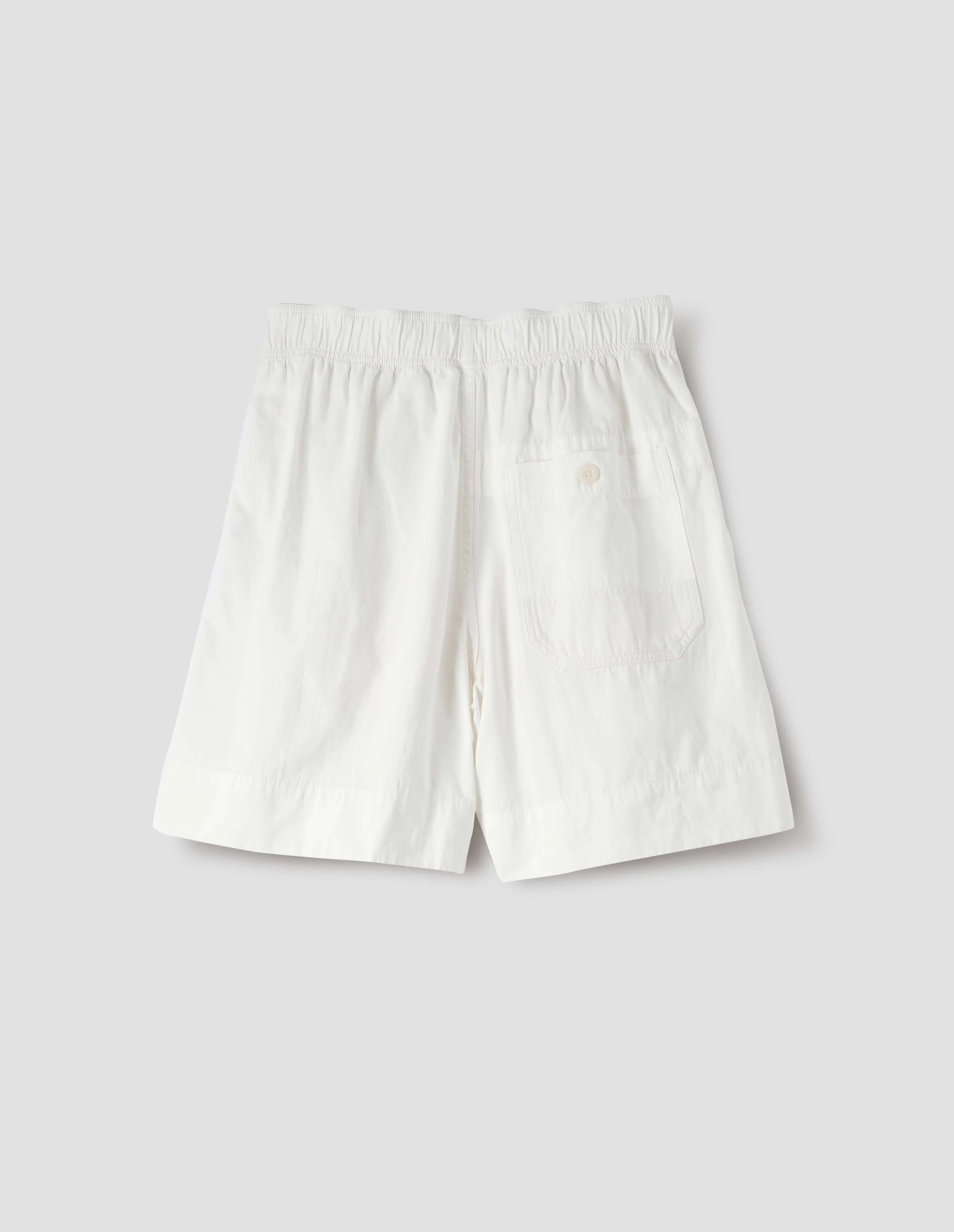 MHL. SCOUT SHORTS | COTTON LINEN PLAINWEAVE | OFF WHITE sold by Margaret Howell product image thumbnail 3