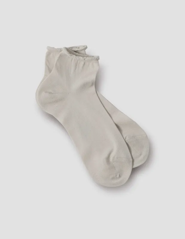 BOBBY SOCKS | COTTON | MIST sold by Margaret Howell