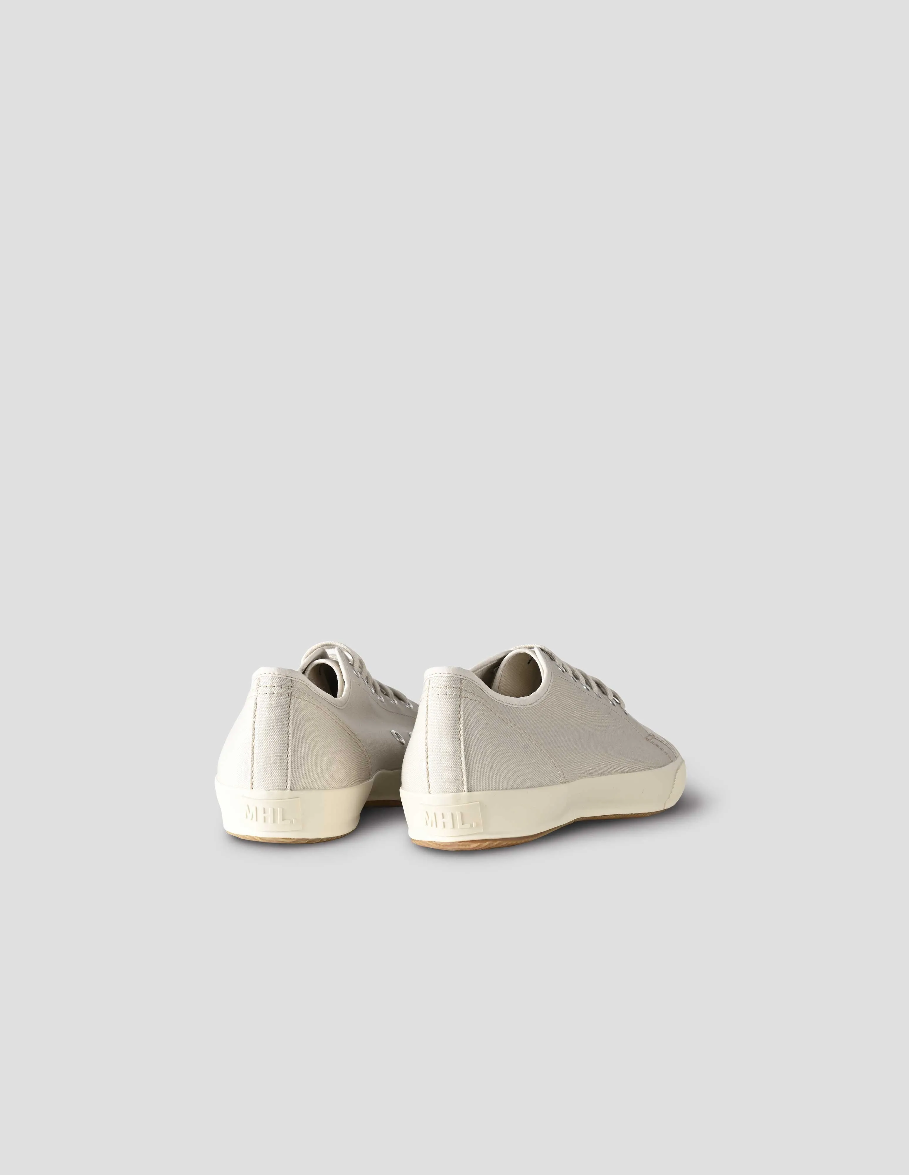 MHL. MOONSTAR PLIMSOLL | COTTON CANVAS | ECRU sold by Margaret Howell product image thumbnail 2