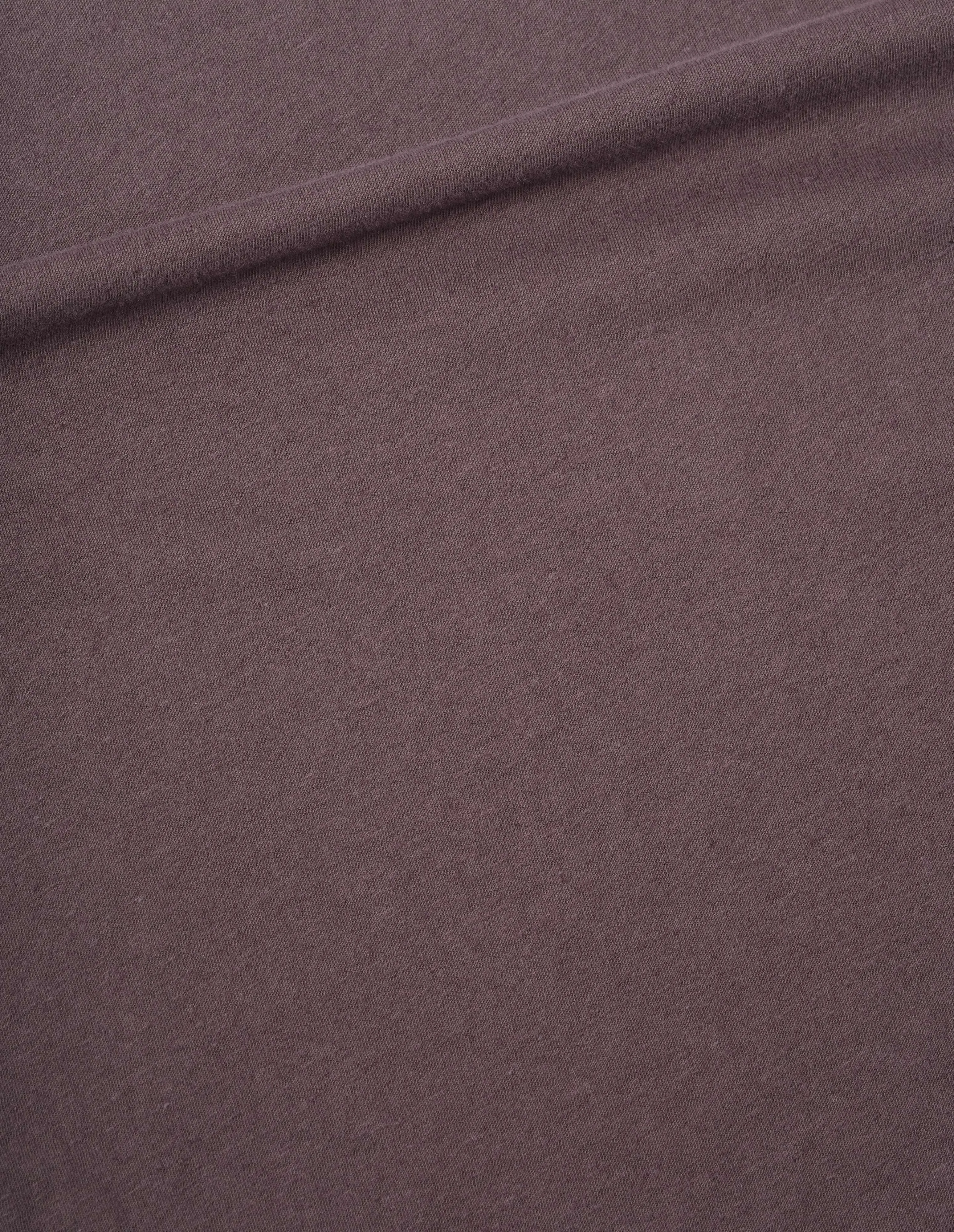 MHL. SIMPLE T SHIRT | ORGANIC COTTON LINEN JERSEY | GRAPE sold by Margaret Howell product image thumbnail 3