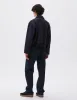 MHL. CROPPED BOMBER JACKET | WORN COTTON DRILL | INK sold by Margaret Howell
