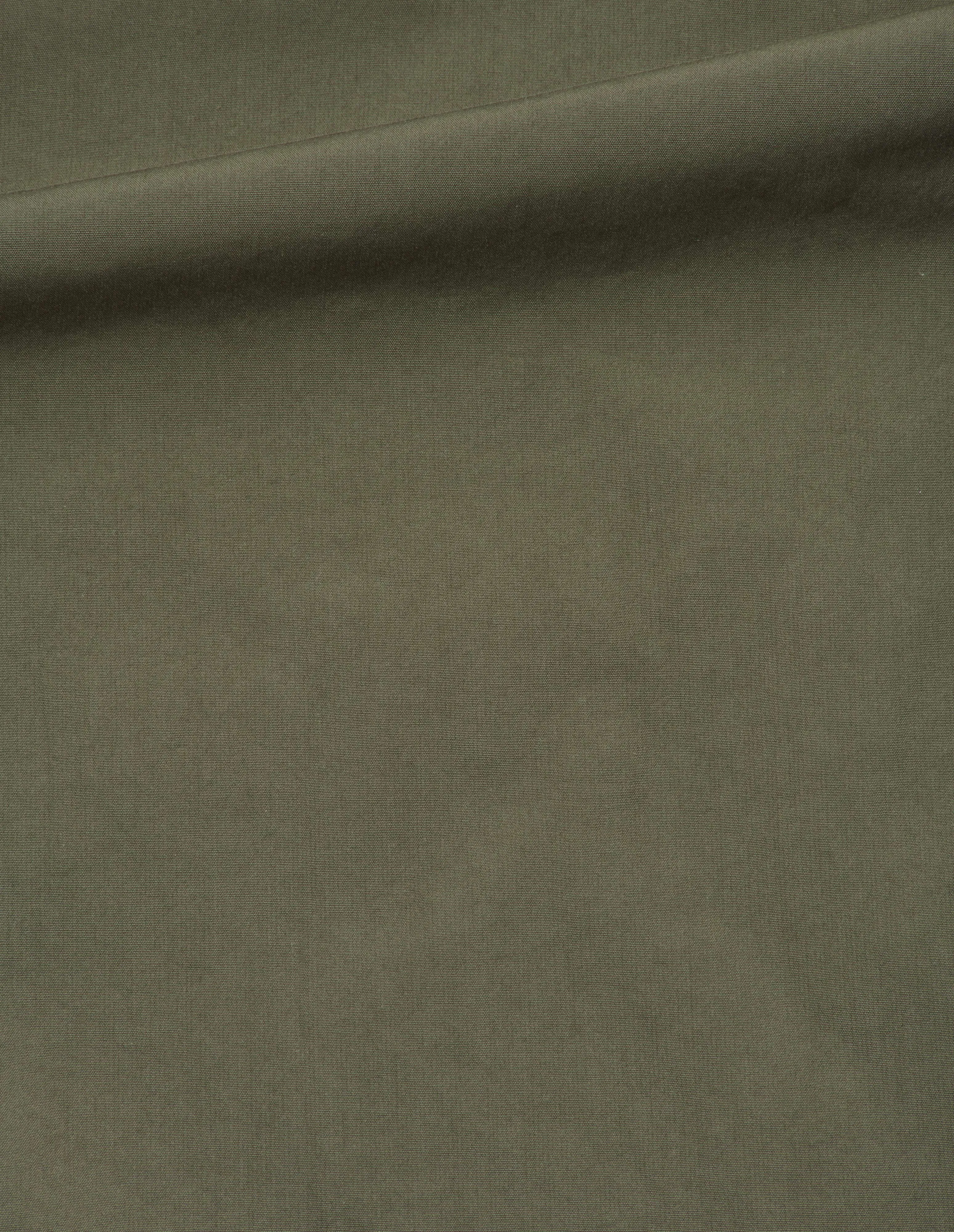 TAILORED SHORT | DENSE COTTON POPLIN | KHAKI GREEN sold by Margaret Howell product image thumbnail 5