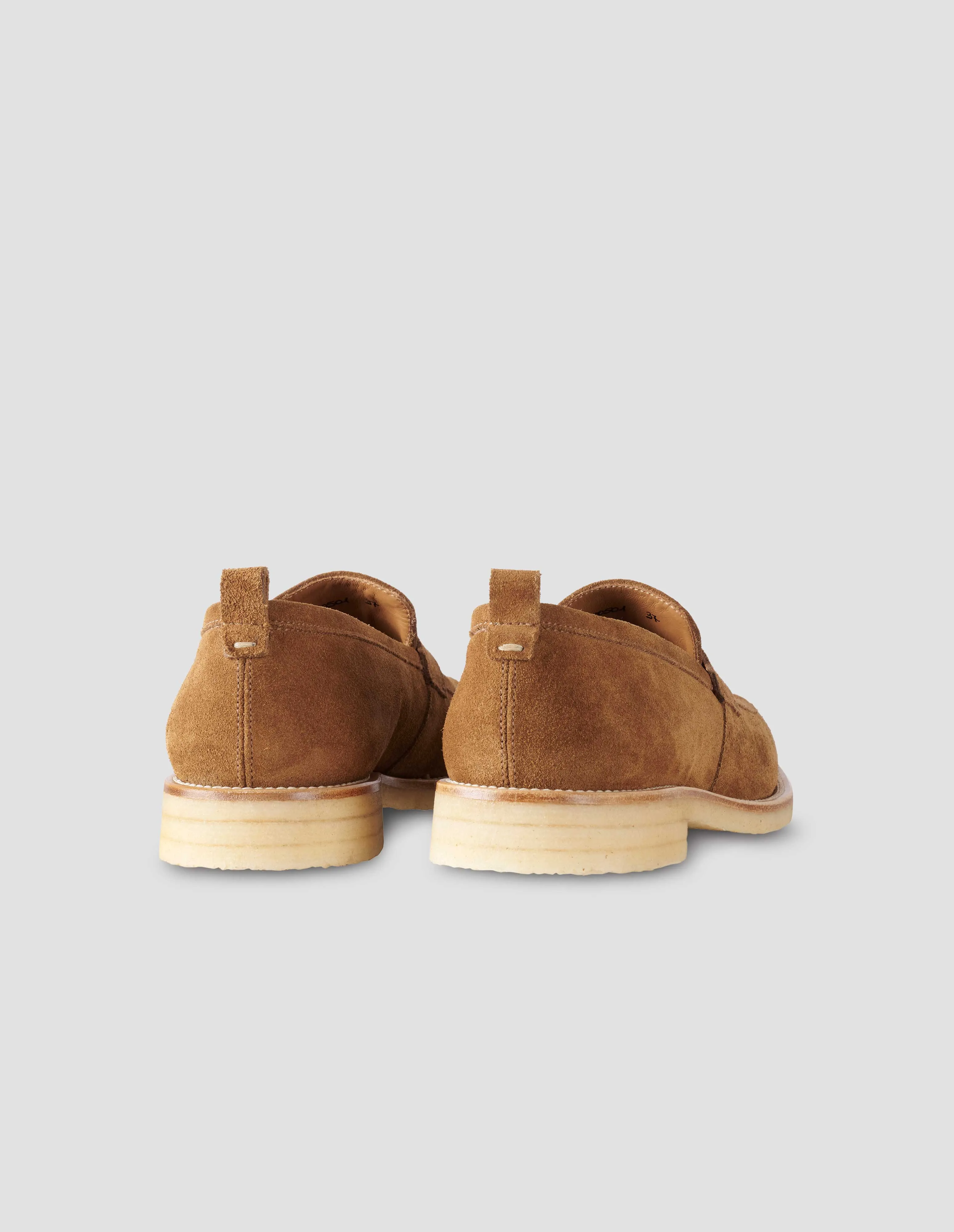 BOUND SEAM LOAFER | SUEDE
| TOBACCO sold by Margaret Howell product image thumbnail 2