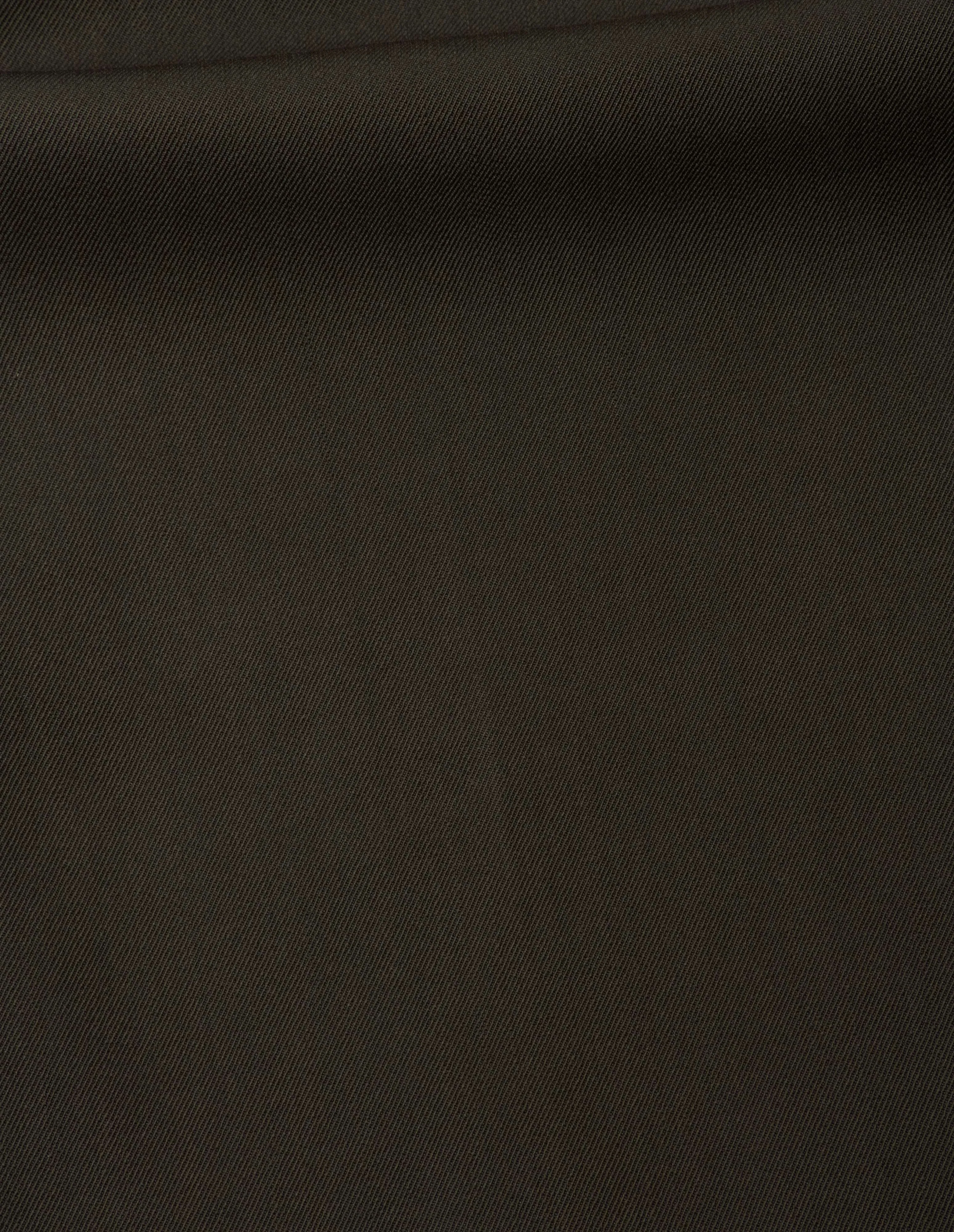 STRAIGHT LEG TROUSER | COMPACT COTTON WOOL | OLIVE sold by Margaret Howell product image thumbnail 5