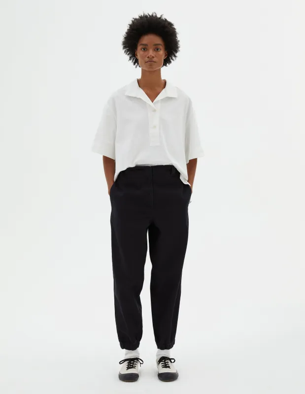 MHL. FLIGHT TROUSER | INDIGO TWILL | INDIGO made by Margaret Howell