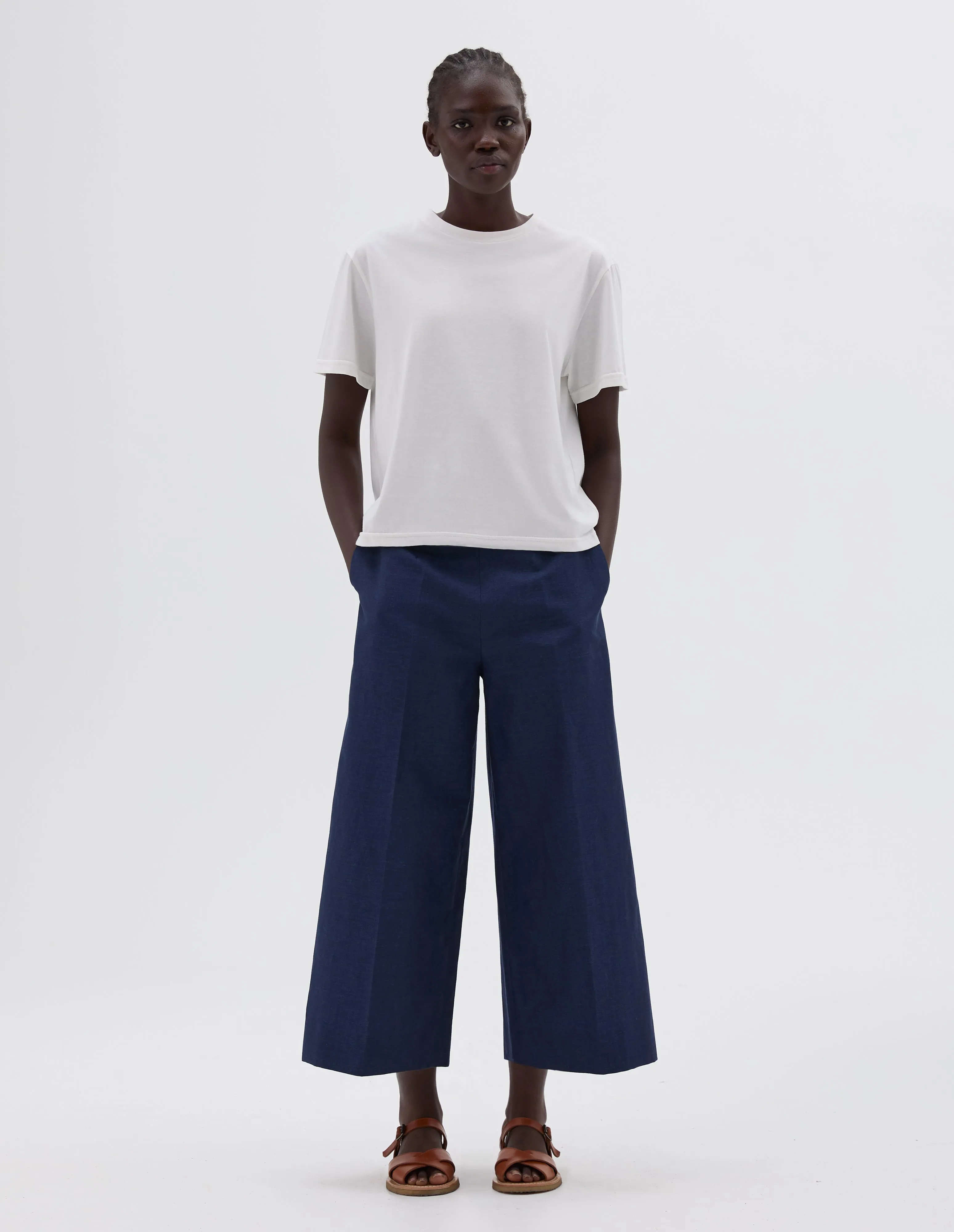 BOYS T SHIRT | FINE COTTON JERSEY | OFF WHITE sold by Margaret Howell product image thumbnail 2