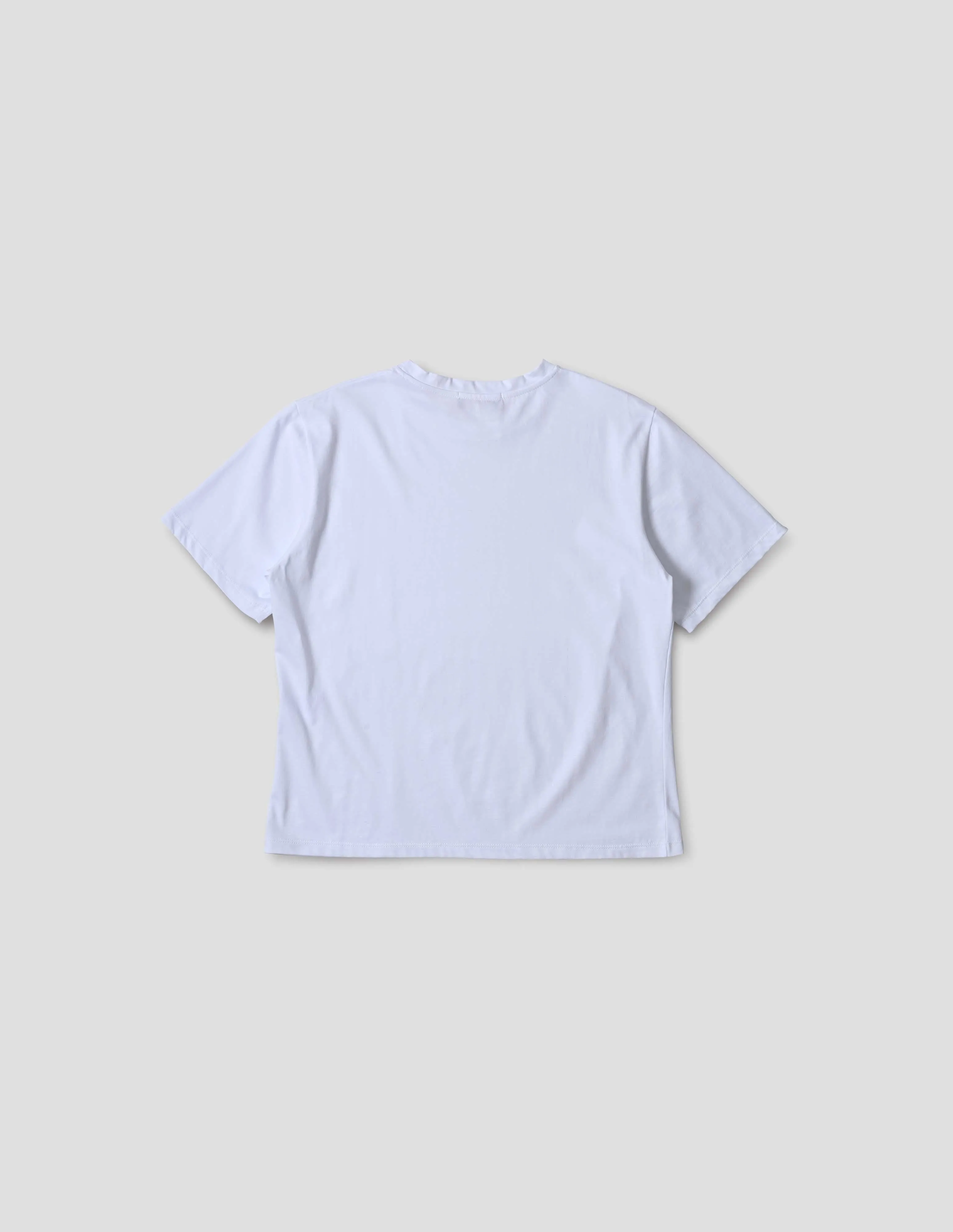 BOYS T SHIRT | FINE COTTON JERSEY | OFF WHITE sold by Margaret Howell product image thumbnail 5