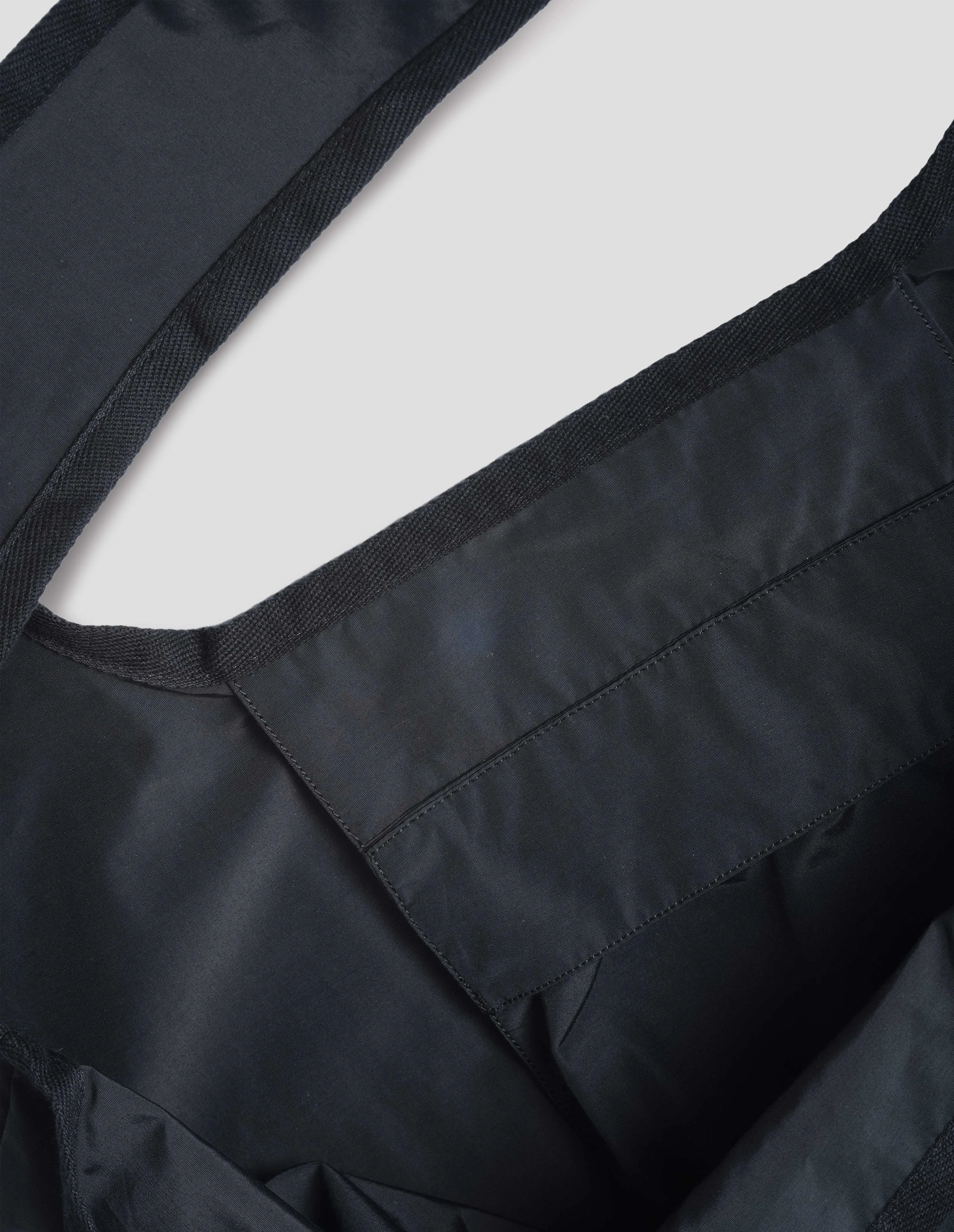 MHL. PARACHUTE TOTE | SOFT POLYAMIDE | BLACK sold by Margaret Howell product image thumbnail 3