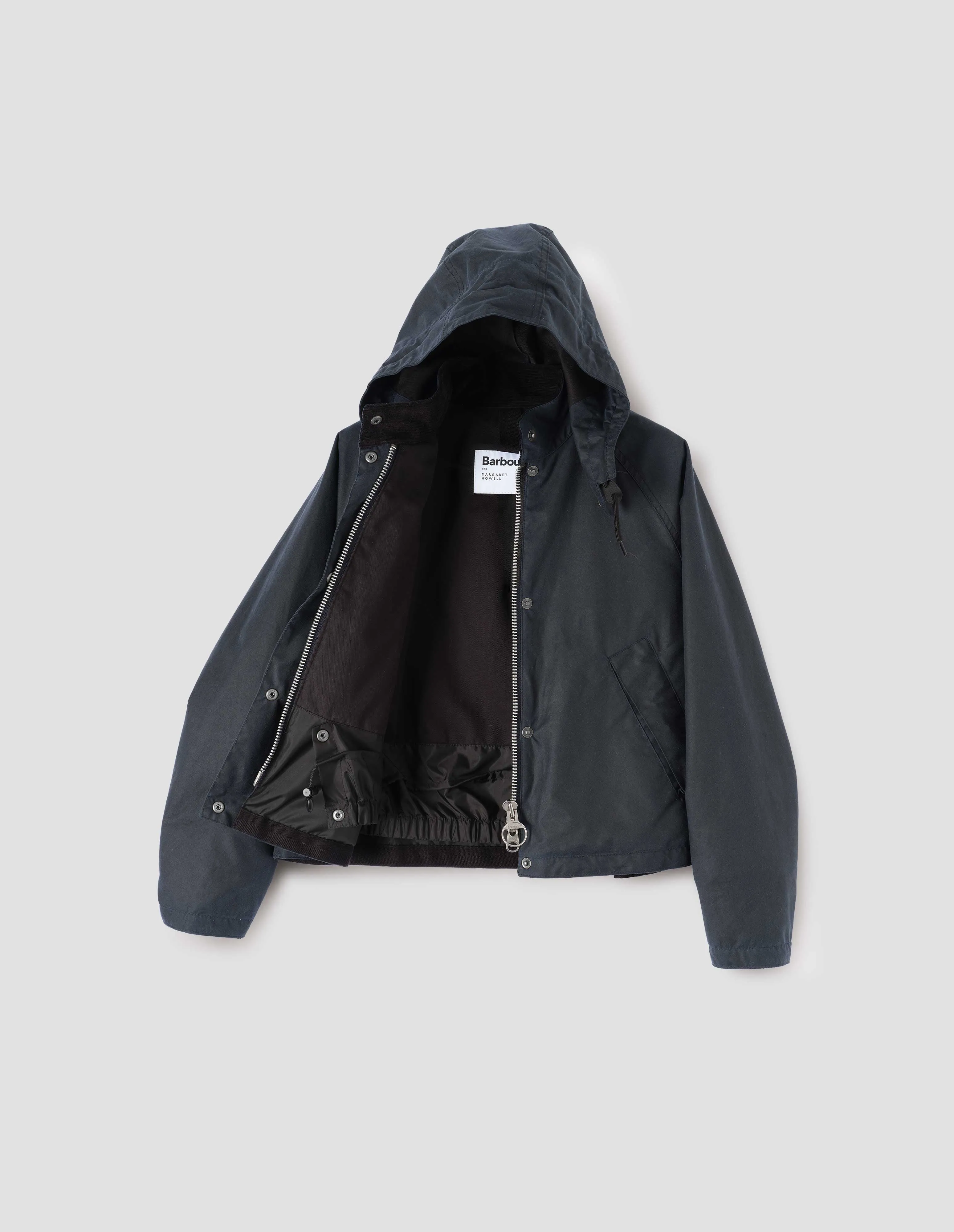 TRANSPORT JACKET | WAXED COTTON | DARK NAVY sold by Margaret Howell product image thumbnail 5