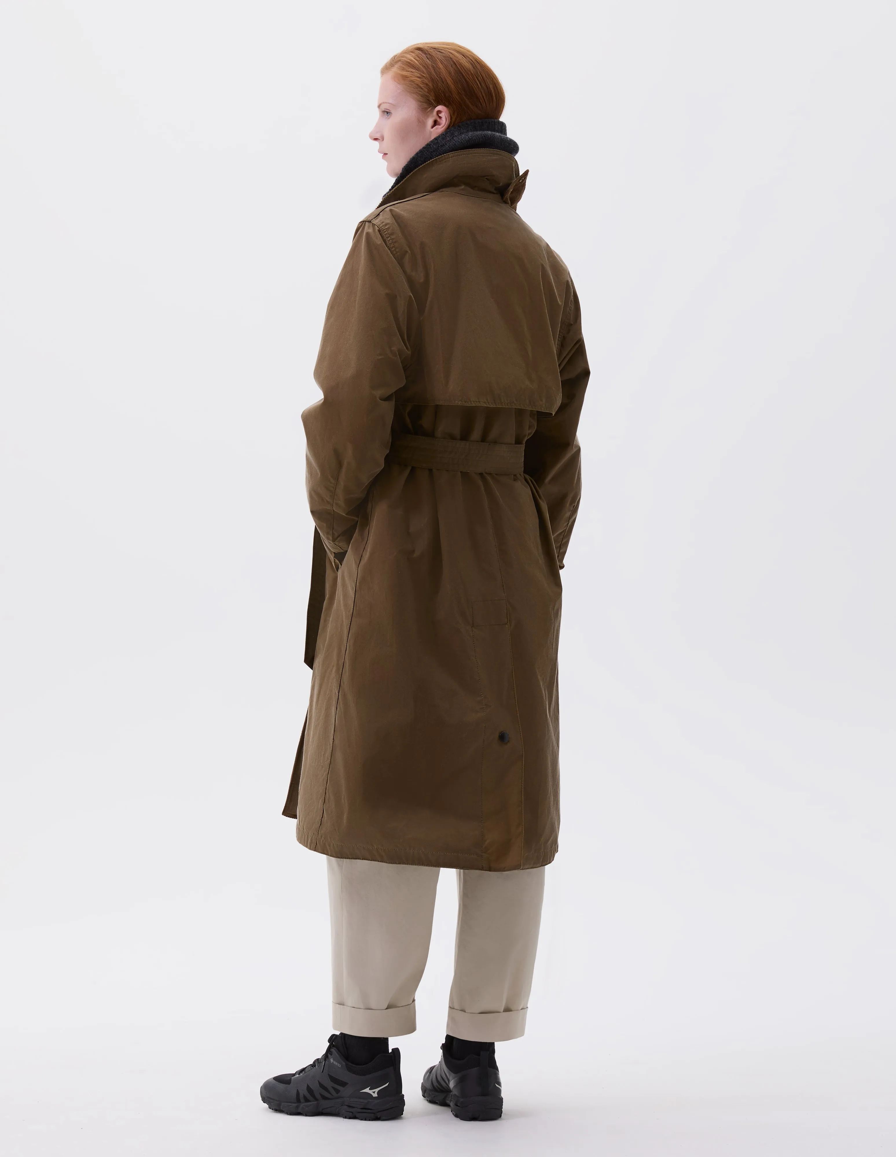 DB WAX TRENCH | WAXED COTTON | SAND sold by Margaret Howell product image thumbnail 3