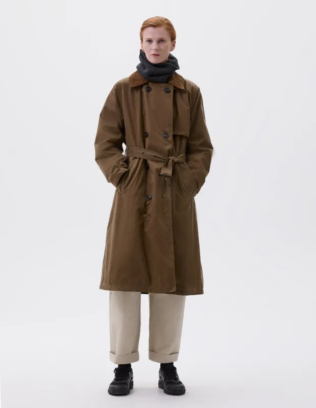 DB WAX TRENCH | WAXED COTTON | SAND sold by Margaret Howell
