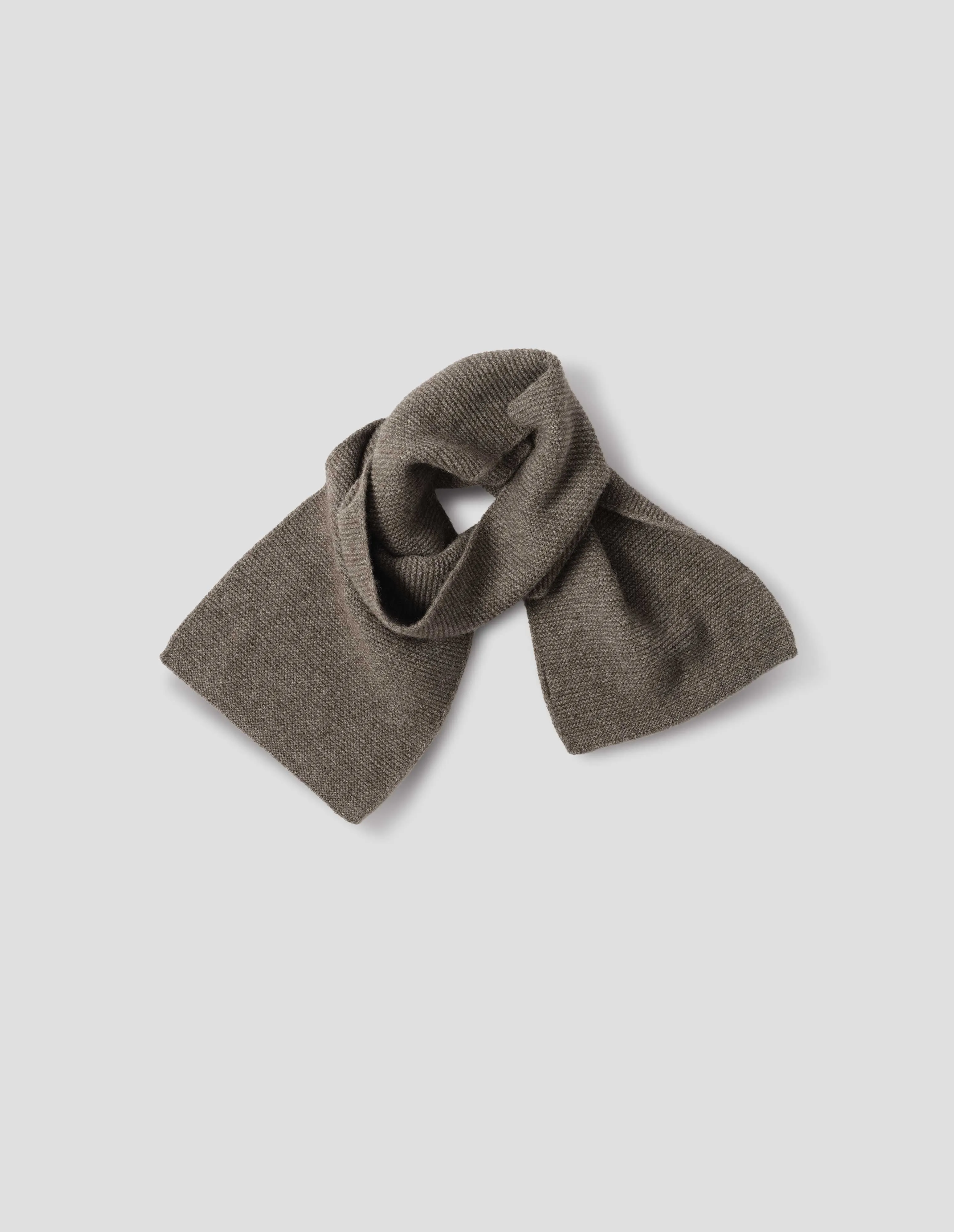 SMALL SCARF | YAK WOOL CASHMERE BLEND | NATURAL TWIST sold by Margaret Howell