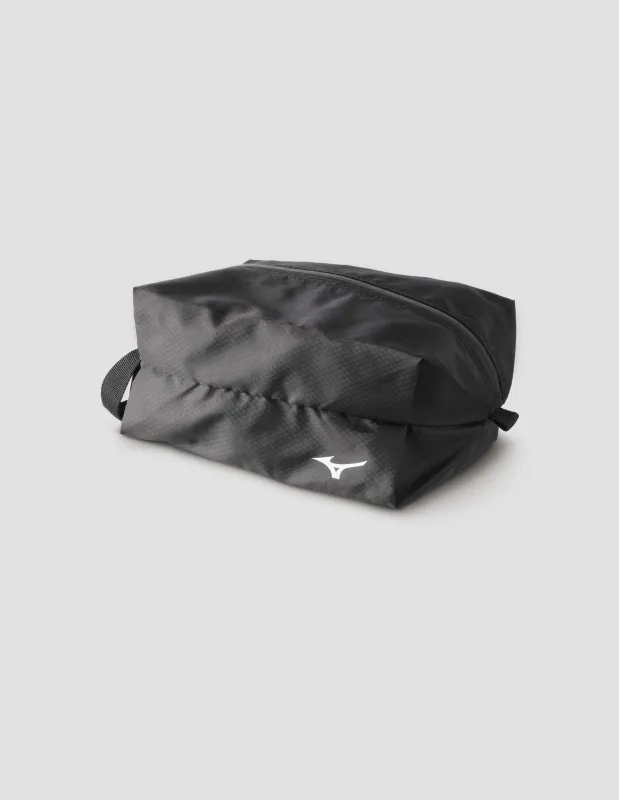 MIZUNO SMALL POUCH | NYLON RIPSTOP | BLACK made by Margaret Howell